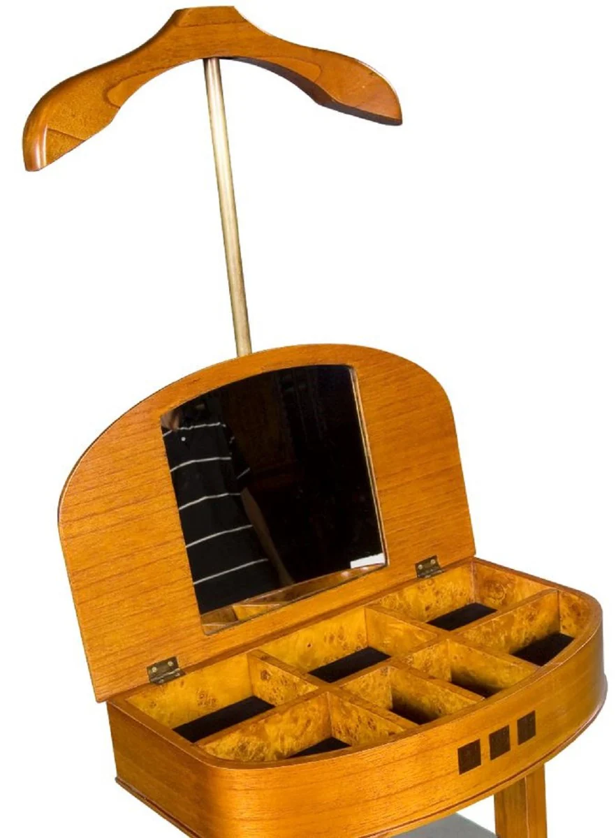 Casa Padrino sirviente mudo de lujo marr¨®n claro 52 x 34 x A. 100 cm - Perchero - Mute Sirviente - Accesorios de Dormitorio - Accesorios de Hotel