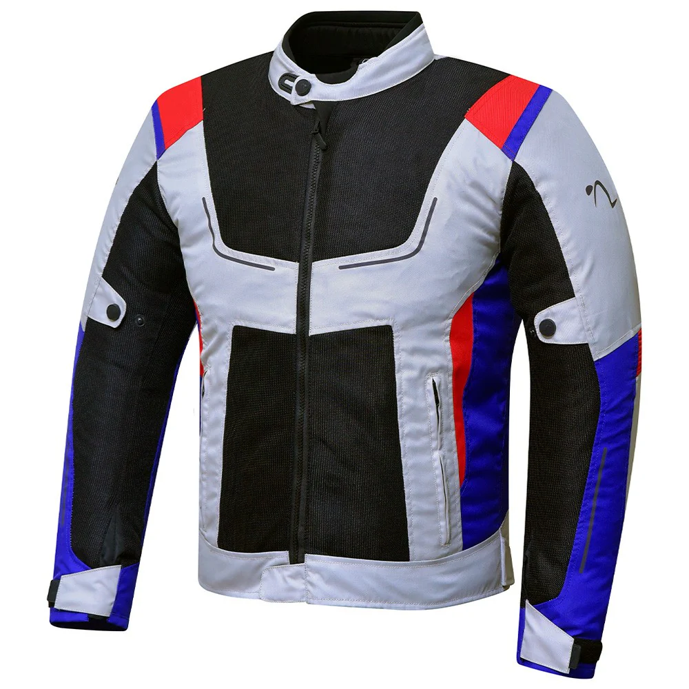 CHAQUETA VERANO OUT AIRPLUS - NEGRO / GRIS / AZUL