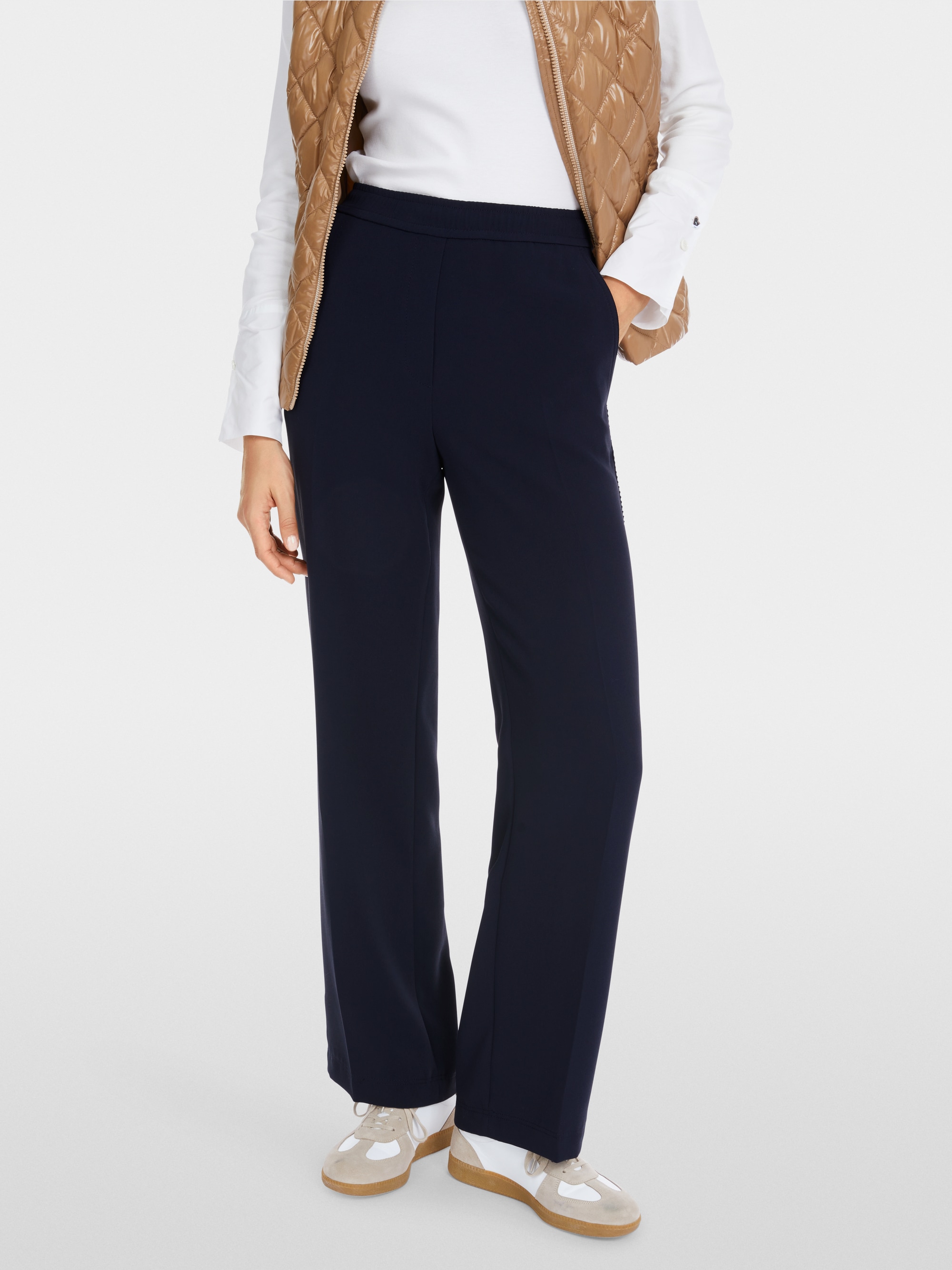 Marc-Cain Solid pull-on trousers – WASHINGTON