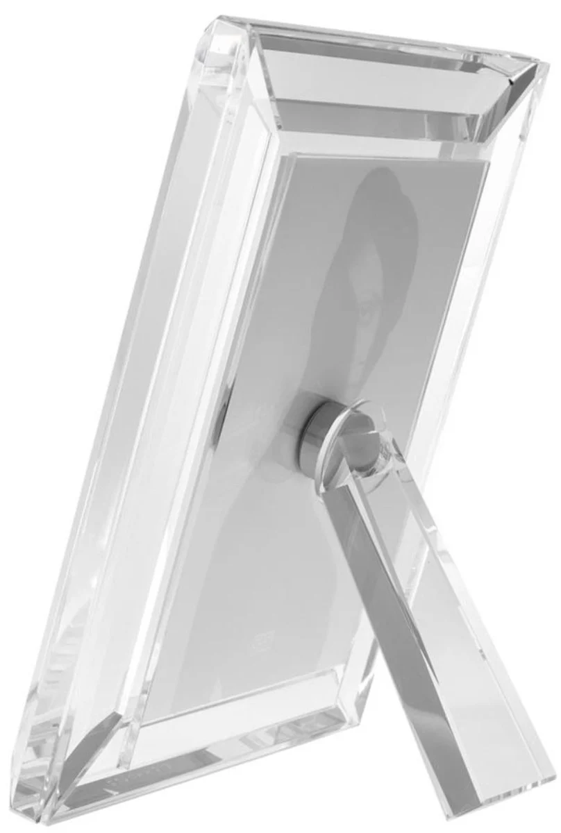 Casa Padrino conjunto de marcos de lujo 19 x 2,5 x H. 24 cm - Accesorios de Cristal de Lujo