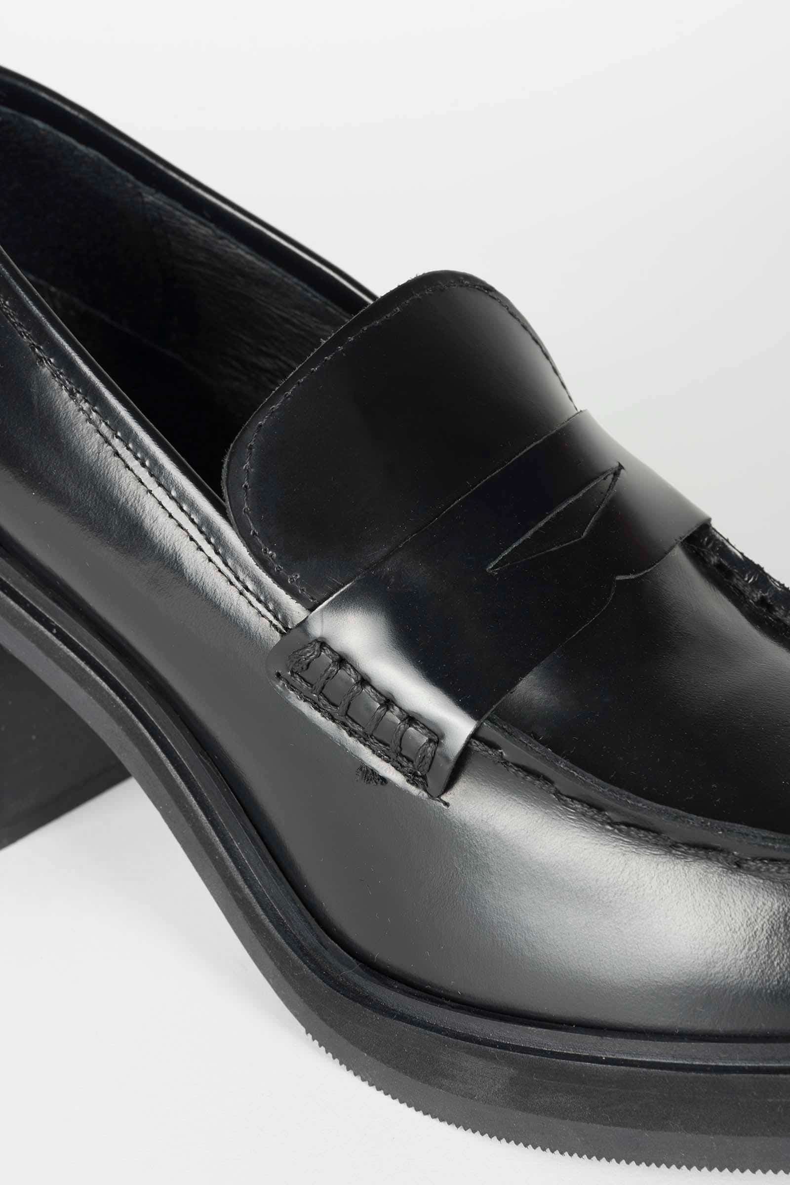 Rivera-spain Mocasín Cecilia tacón negro