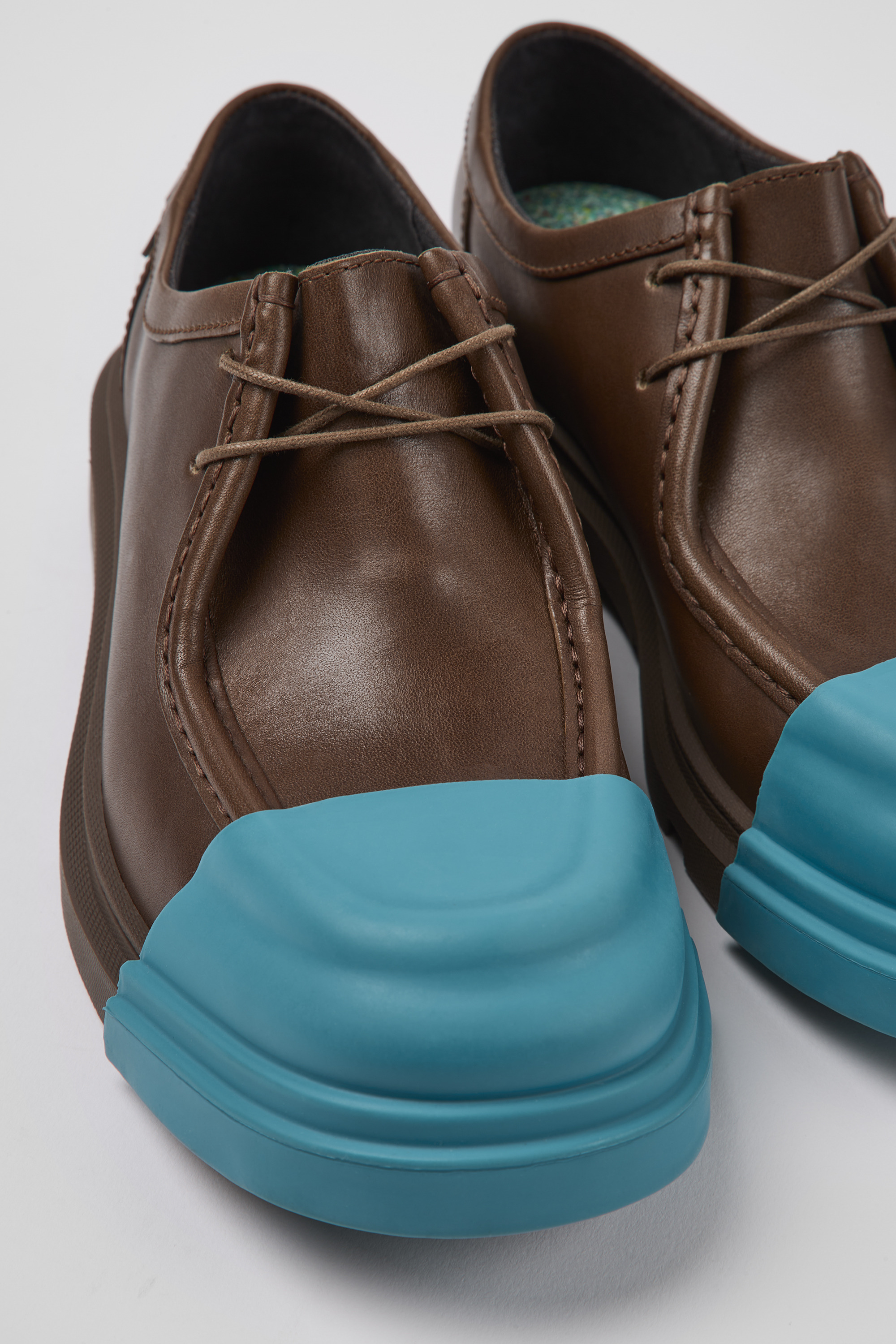 Junction - Brown responsibly raised leather shoes for women