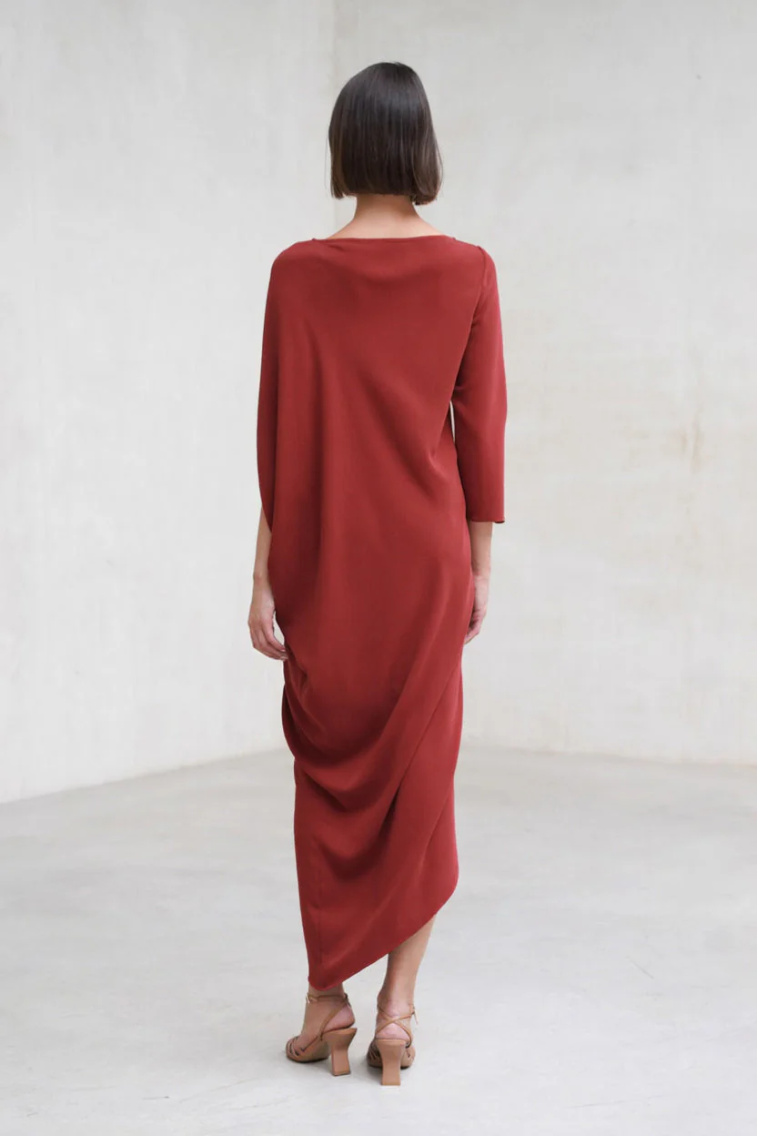 Rivera-spain Vestido Amanda cereza