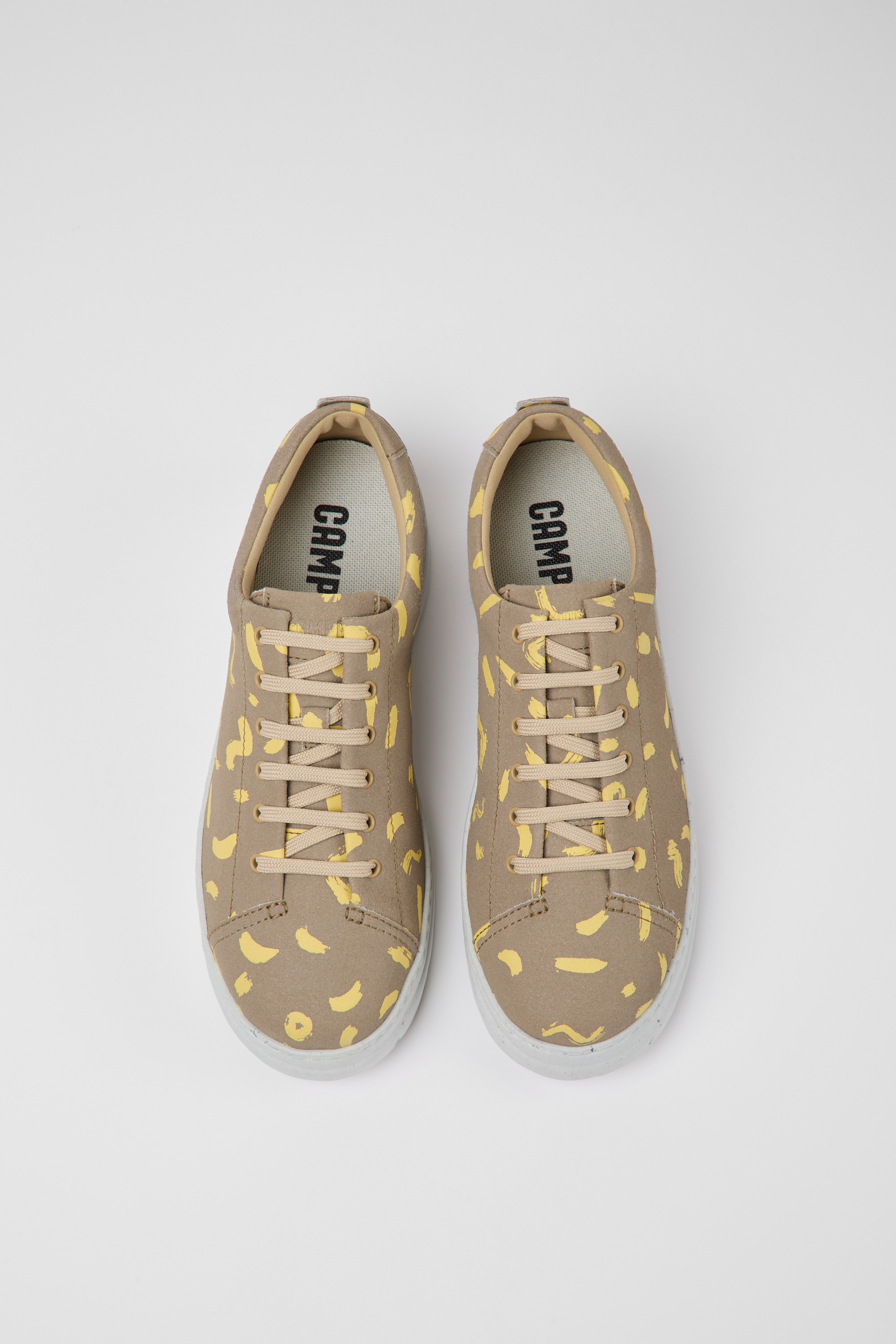 Runner Up - Multicolored nubuck sneakers for women