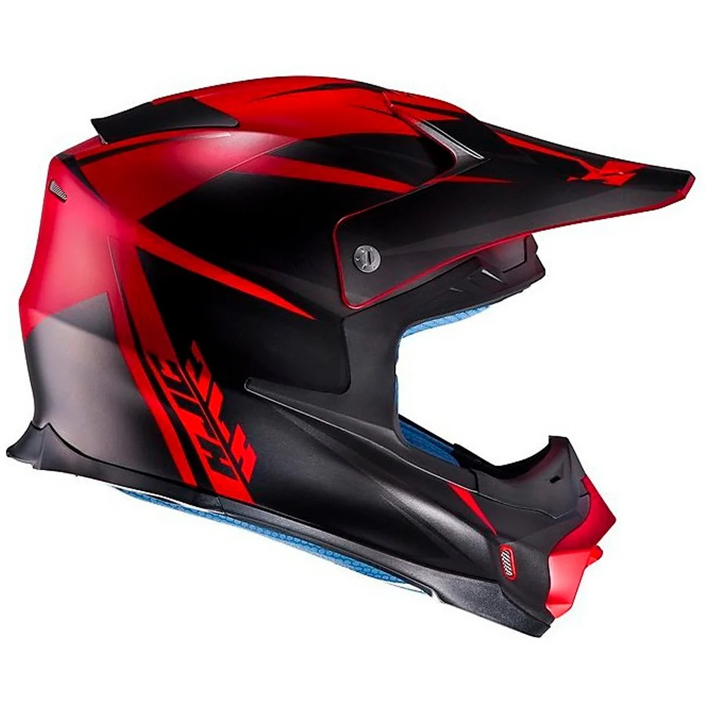 CASCO CROSS / ENDURO HJC FXCROSS AXIS NEGRO / ROJO