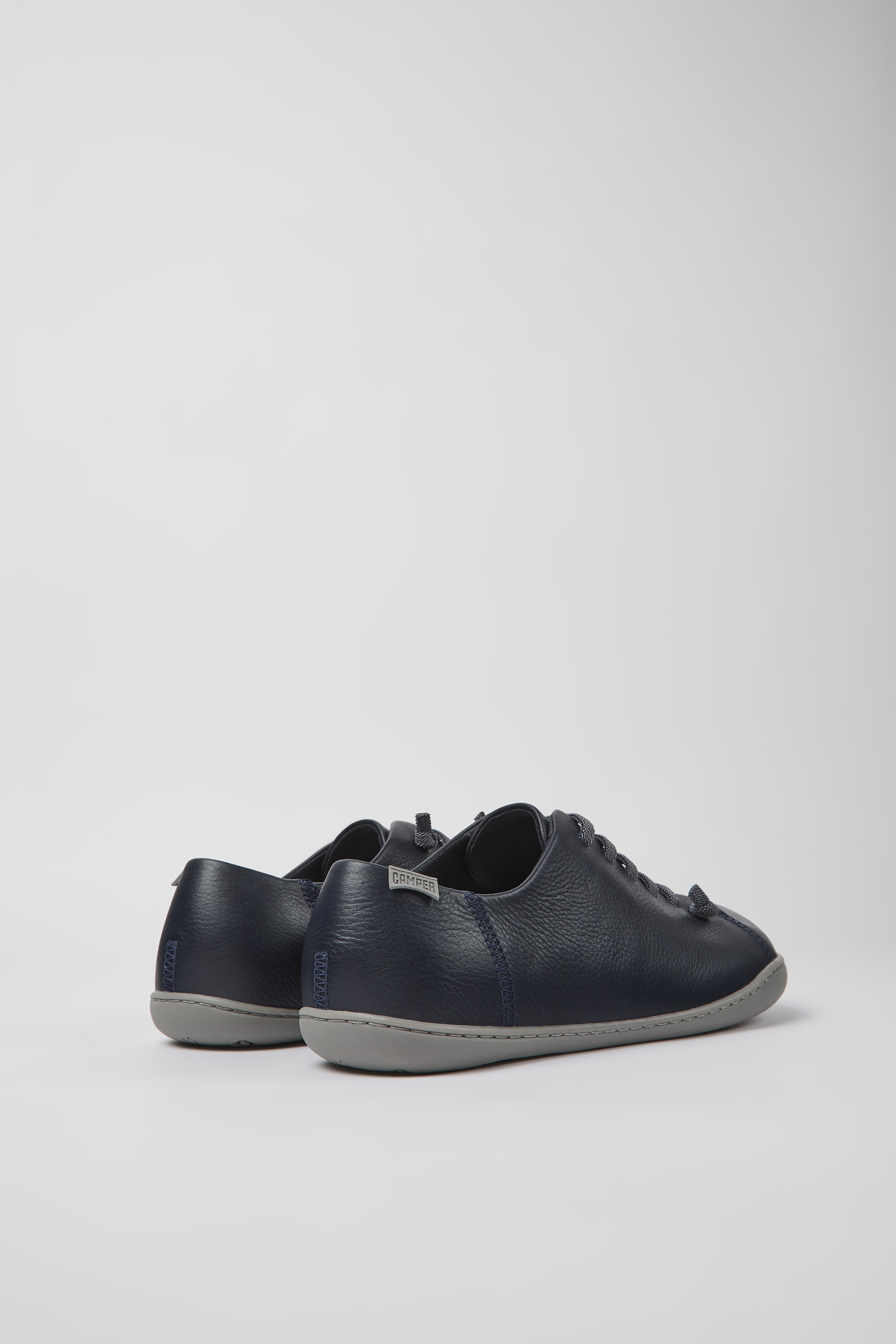 Peu - Blue leather shoes for men