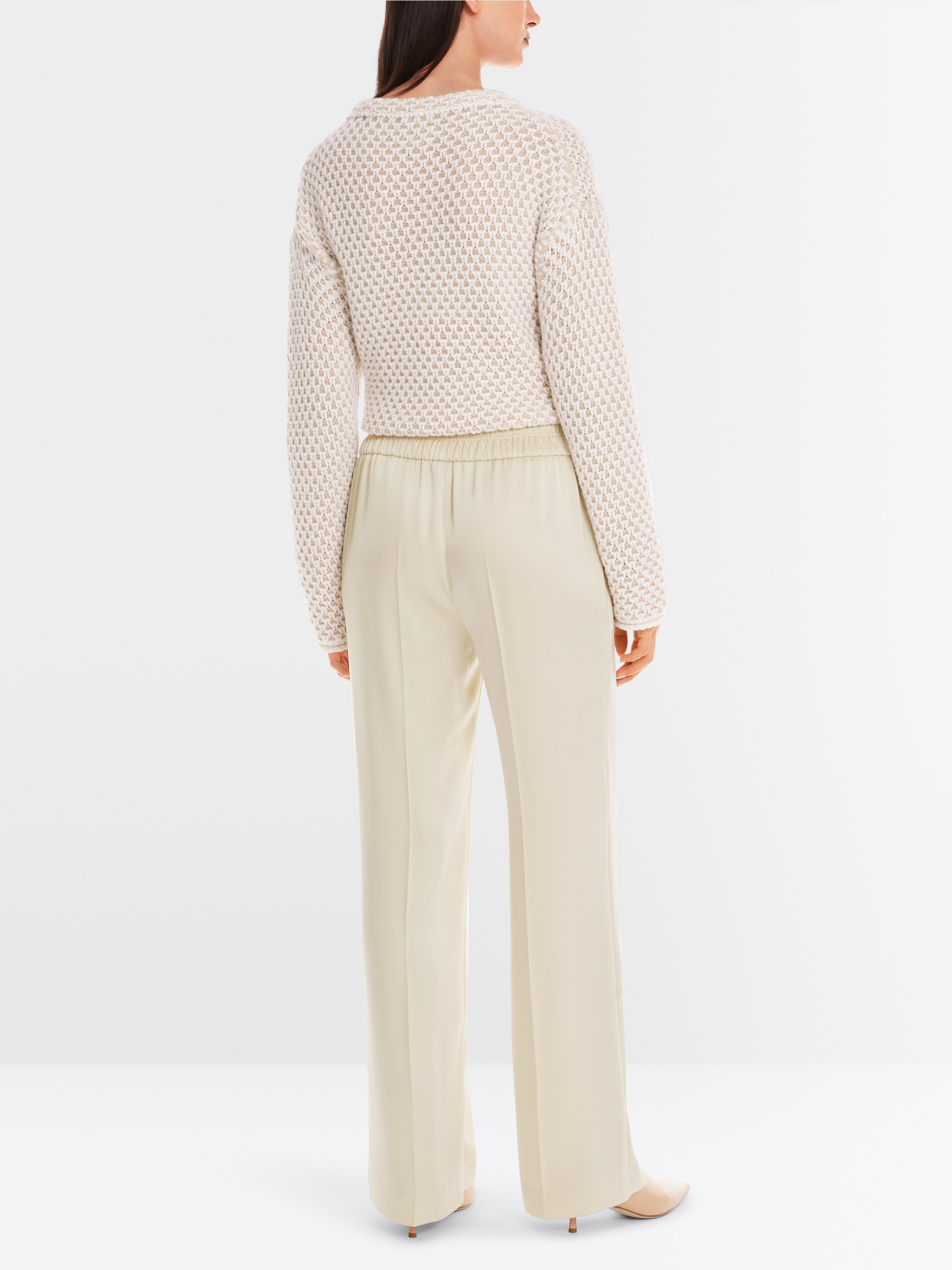 Marc-Cain WASHINGTON wide slip-on trousers