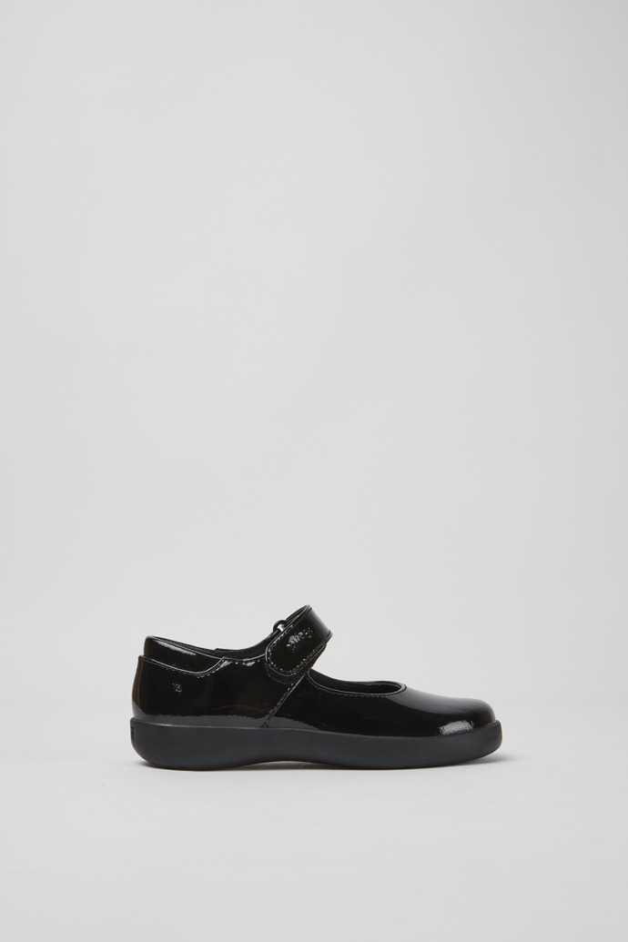 Spiral Comet Black patent leather shoes