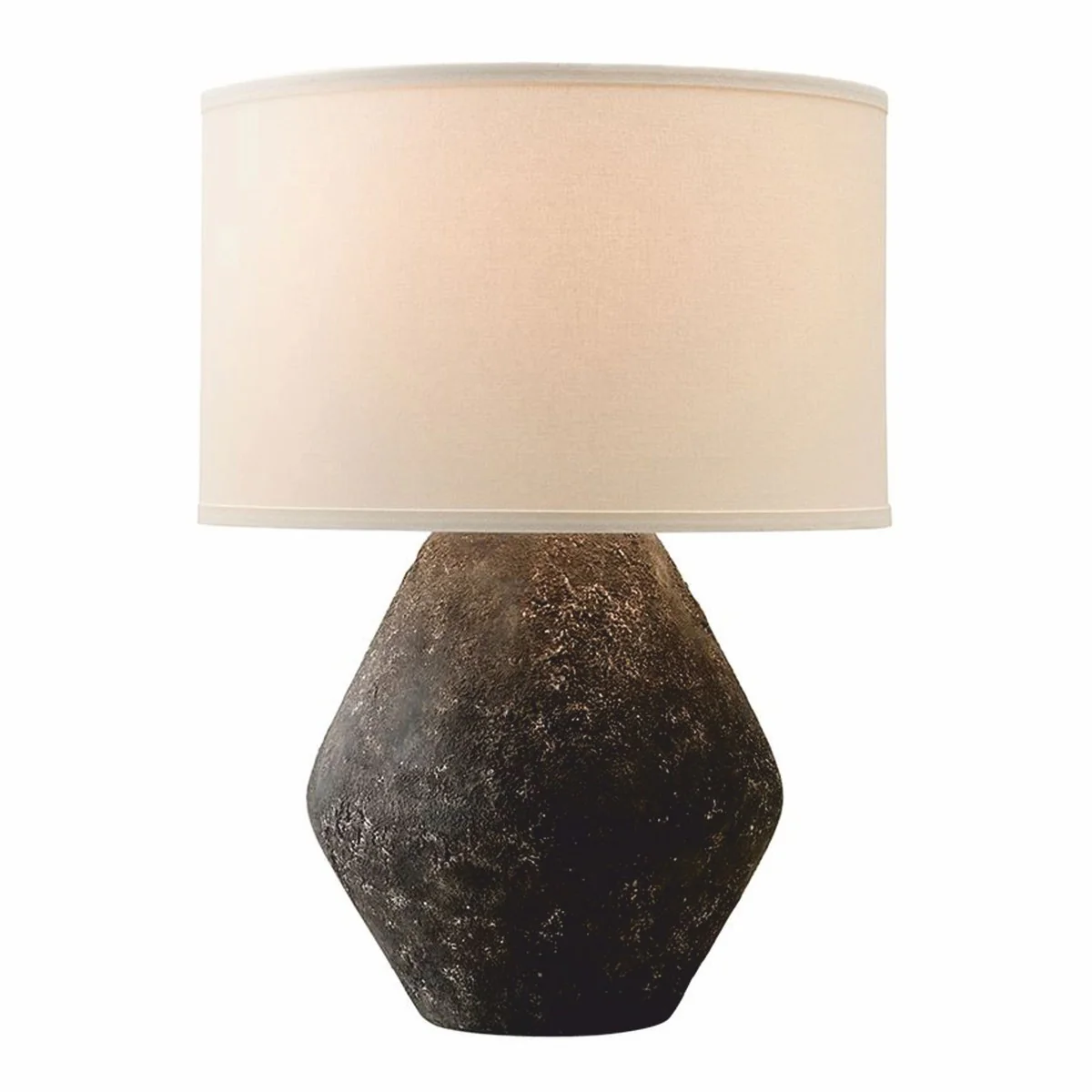 Casa Padrino l¨¢mpara de mesa de lujo negro / crema blanco A. ??58,5 cm - Luces de lujo