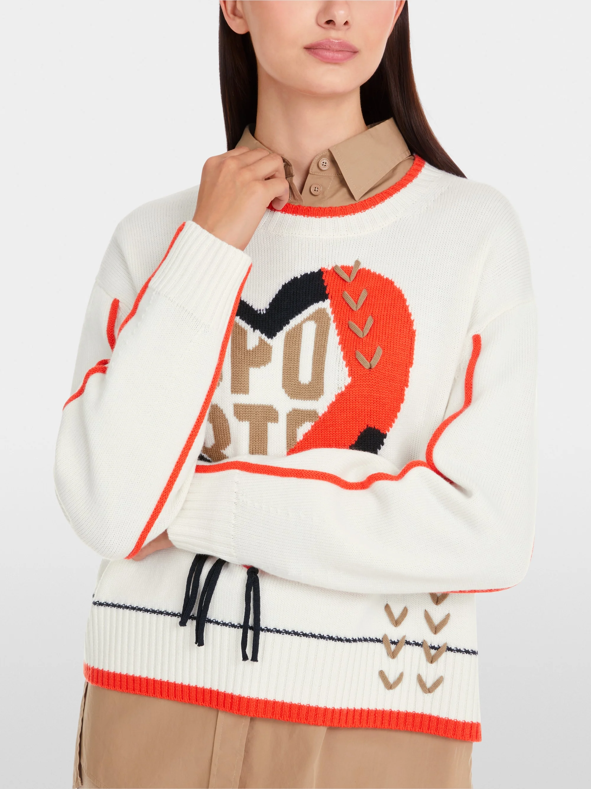 Marc-Cain Sweater in pure wool