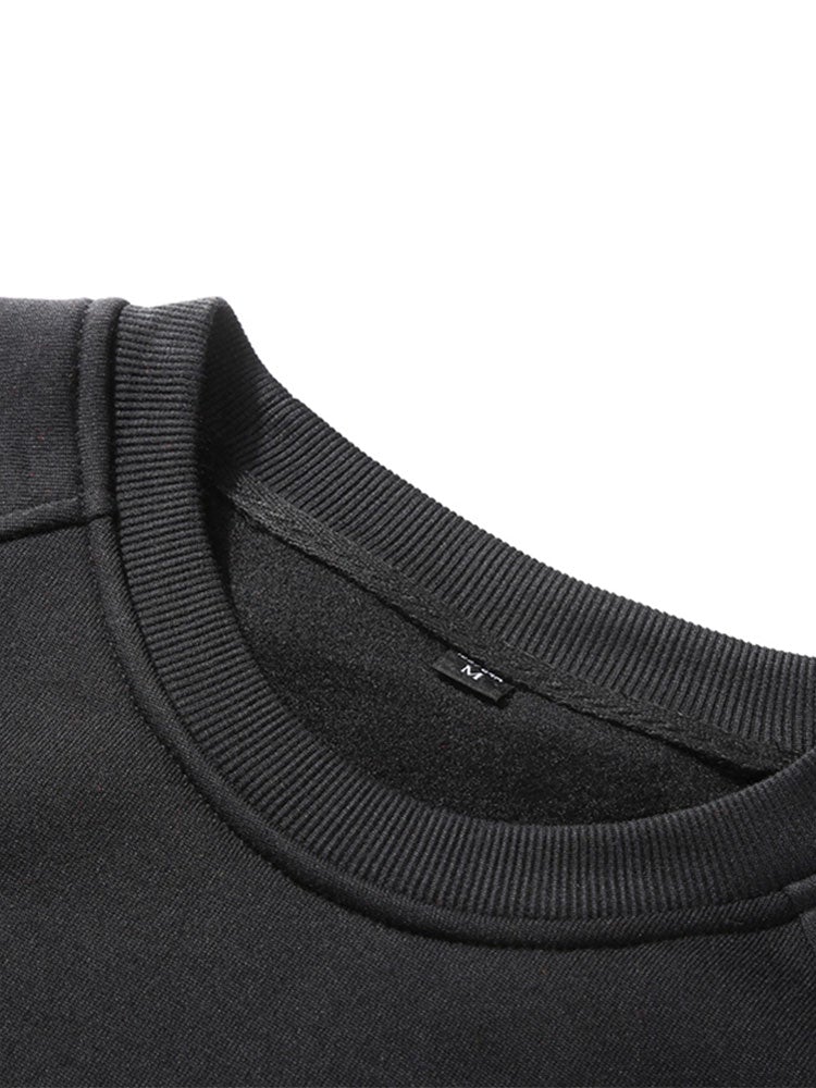 Skate Bear Print Raglan Sleeves Sweatshirt