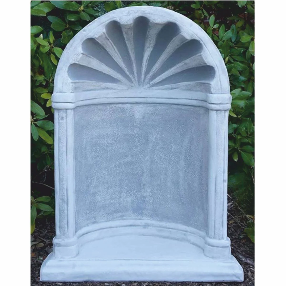 Casa Padrino capilla decorativa de jard¨ªn Art Nouveau de hormig¨®n gris A. 94 cm