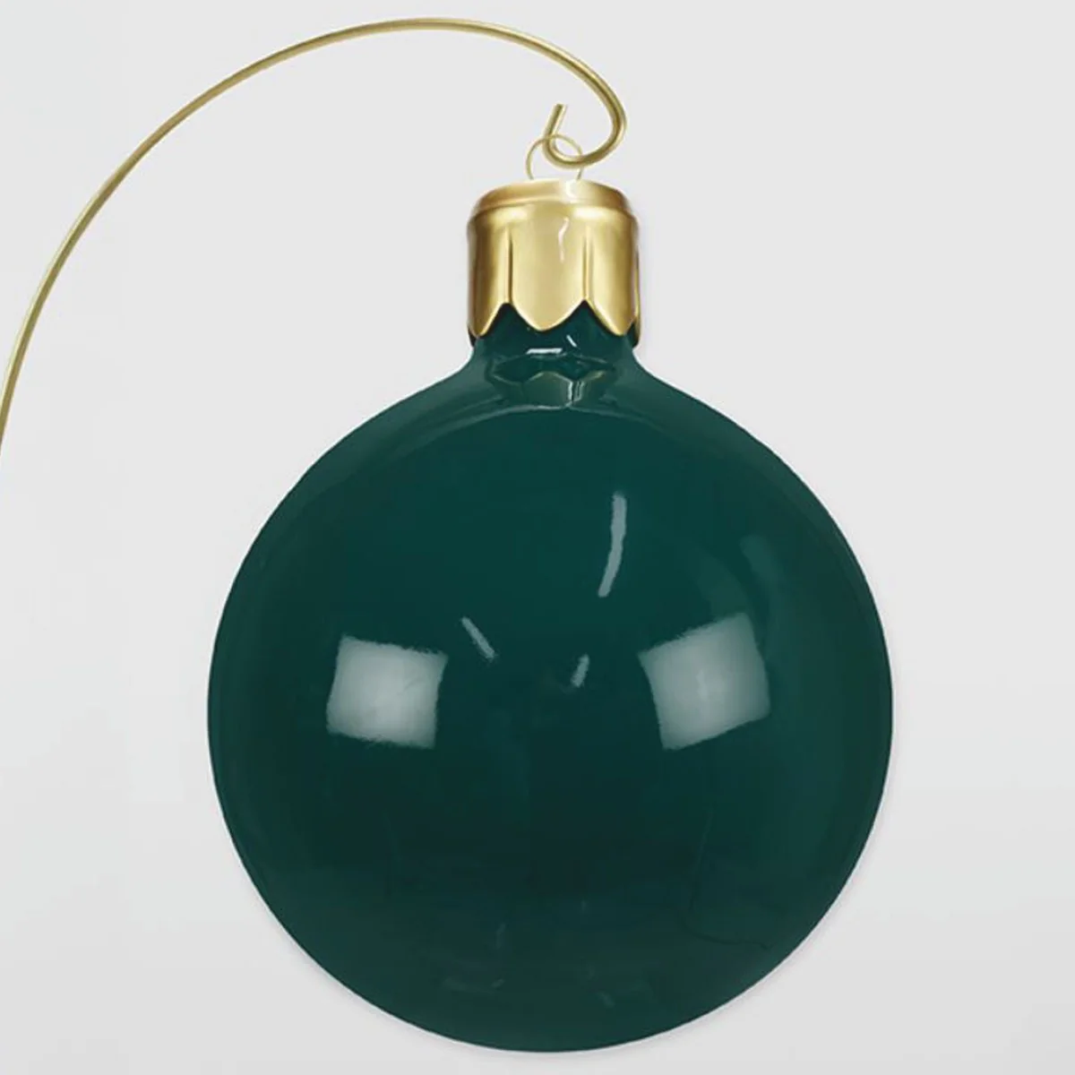 Casa Padrino bola decorativa para ¨¢rbol de Navidad XXL verde / oro A. 90 cm - Decoraci¨®n navide?a