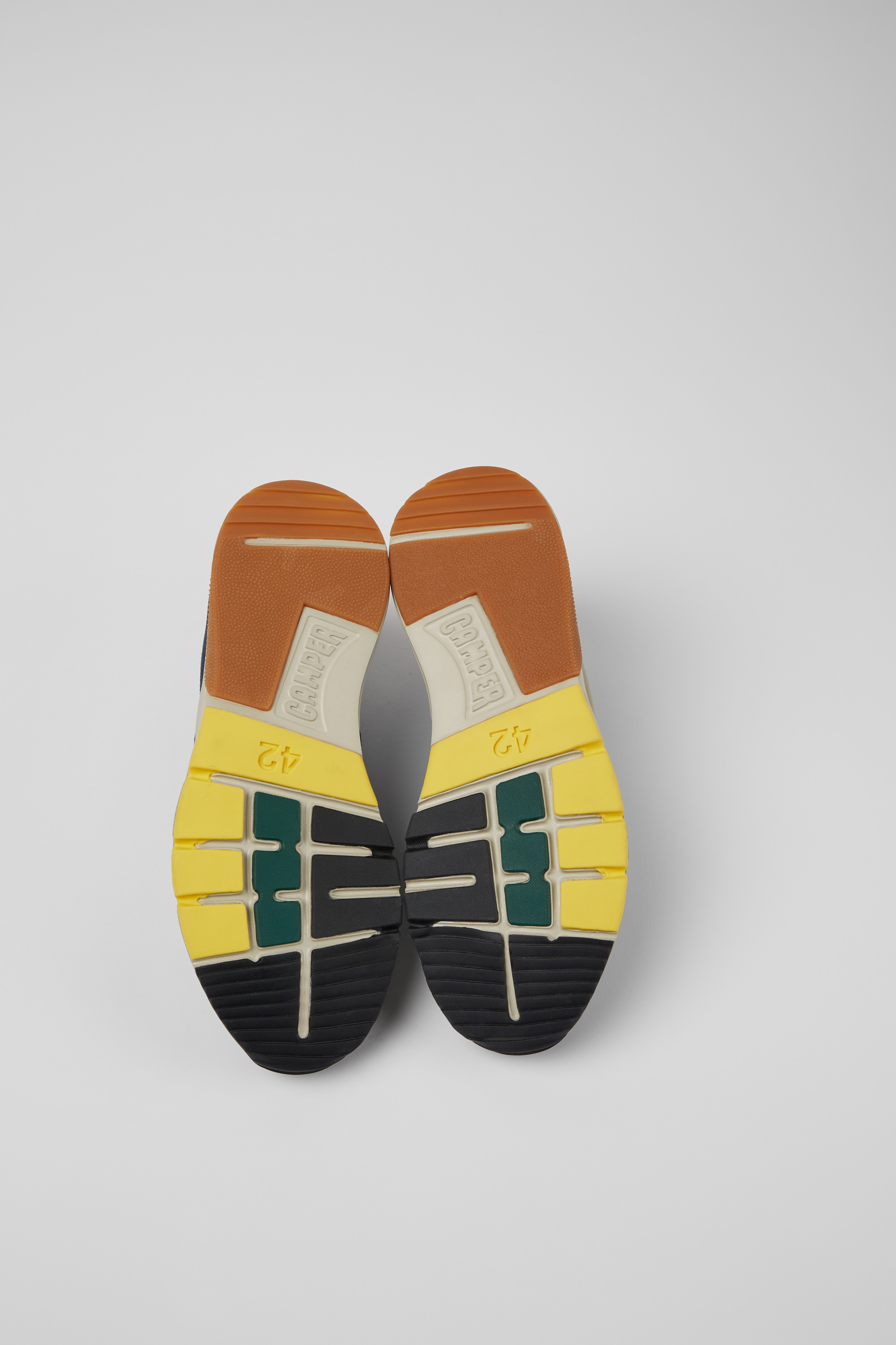 Drift - Multicolored textile and nubuck sneakers for men