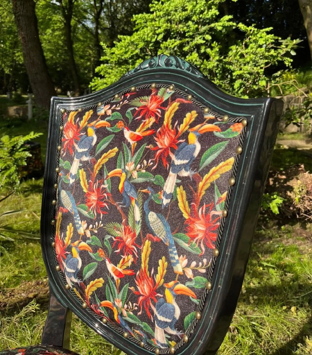 Pomp??s de Casa Padrino silla de comedor barroco de lujo selva - dise?ado por Harald Gl??ckler