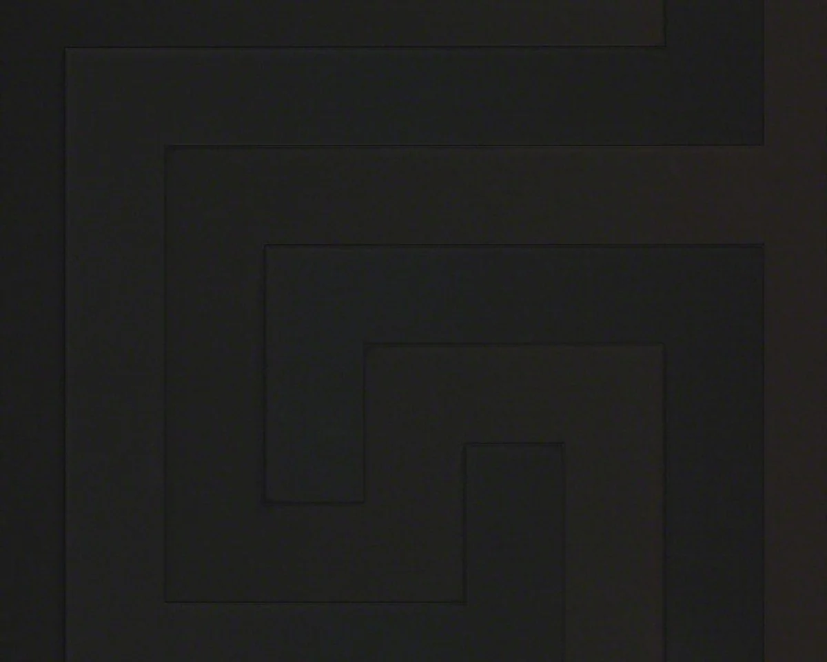 Versace Home Collection Baroque Wallpaper 935234 Art Nouveau woven wallpaper non-woven wallpaper black meander pattern