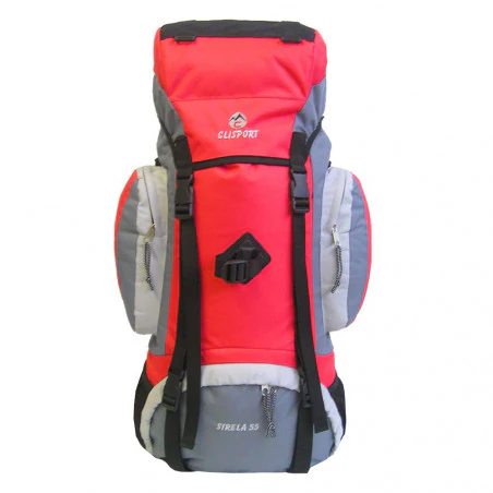 Clisport SIRELA 55L roja - Mochila de trekking
