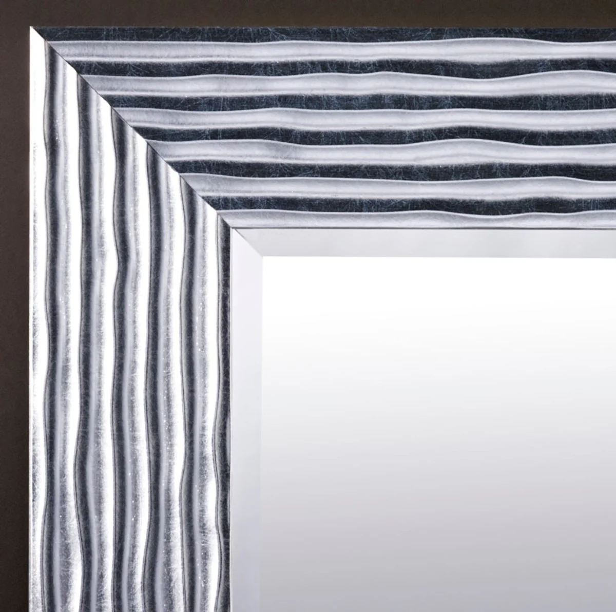 Casa Padrino espejo de sal¨®n de lujo plata 86 x H. 111 cm - Muebles de Dise?o