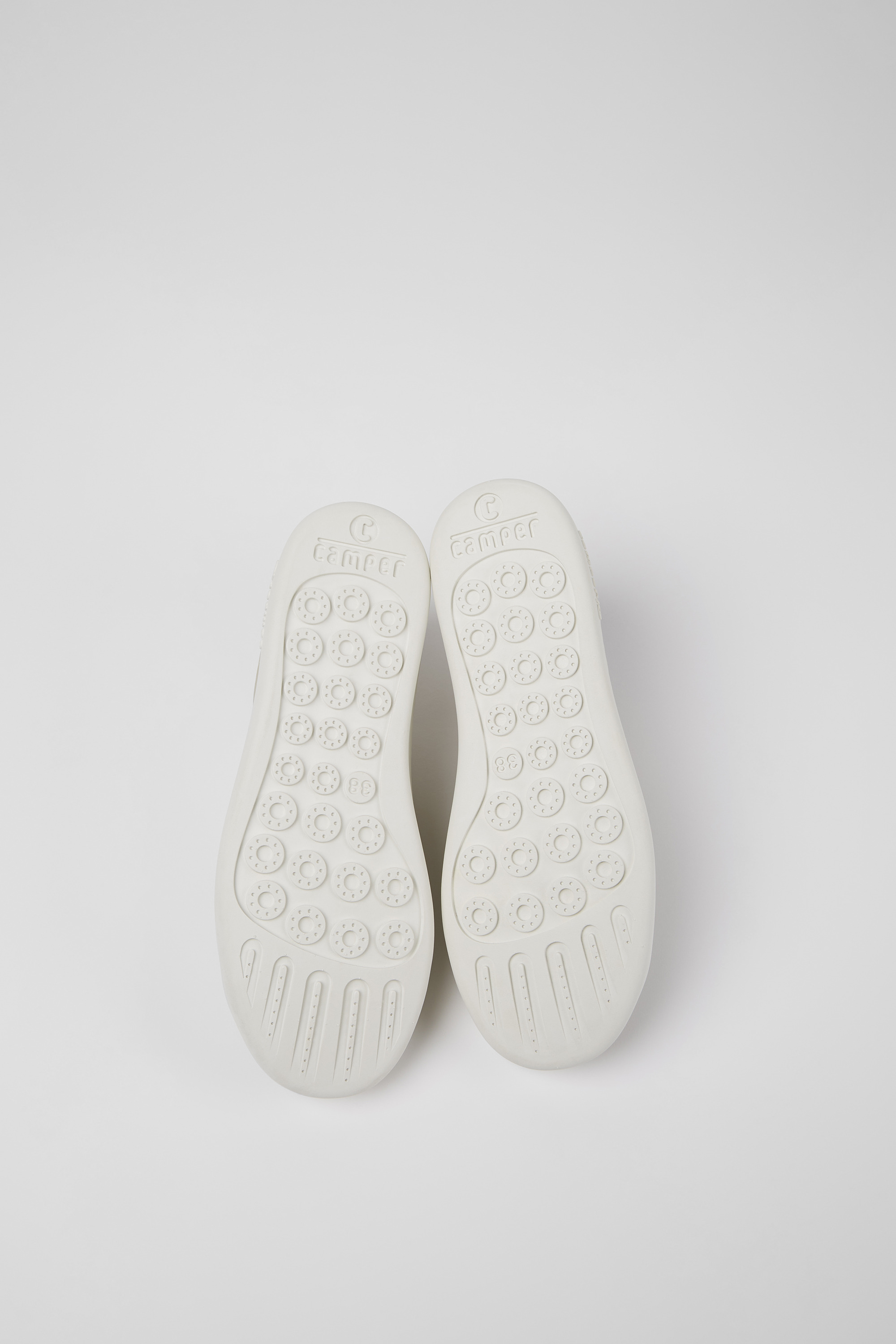 Peu Touring - Gray leather sneakers for women