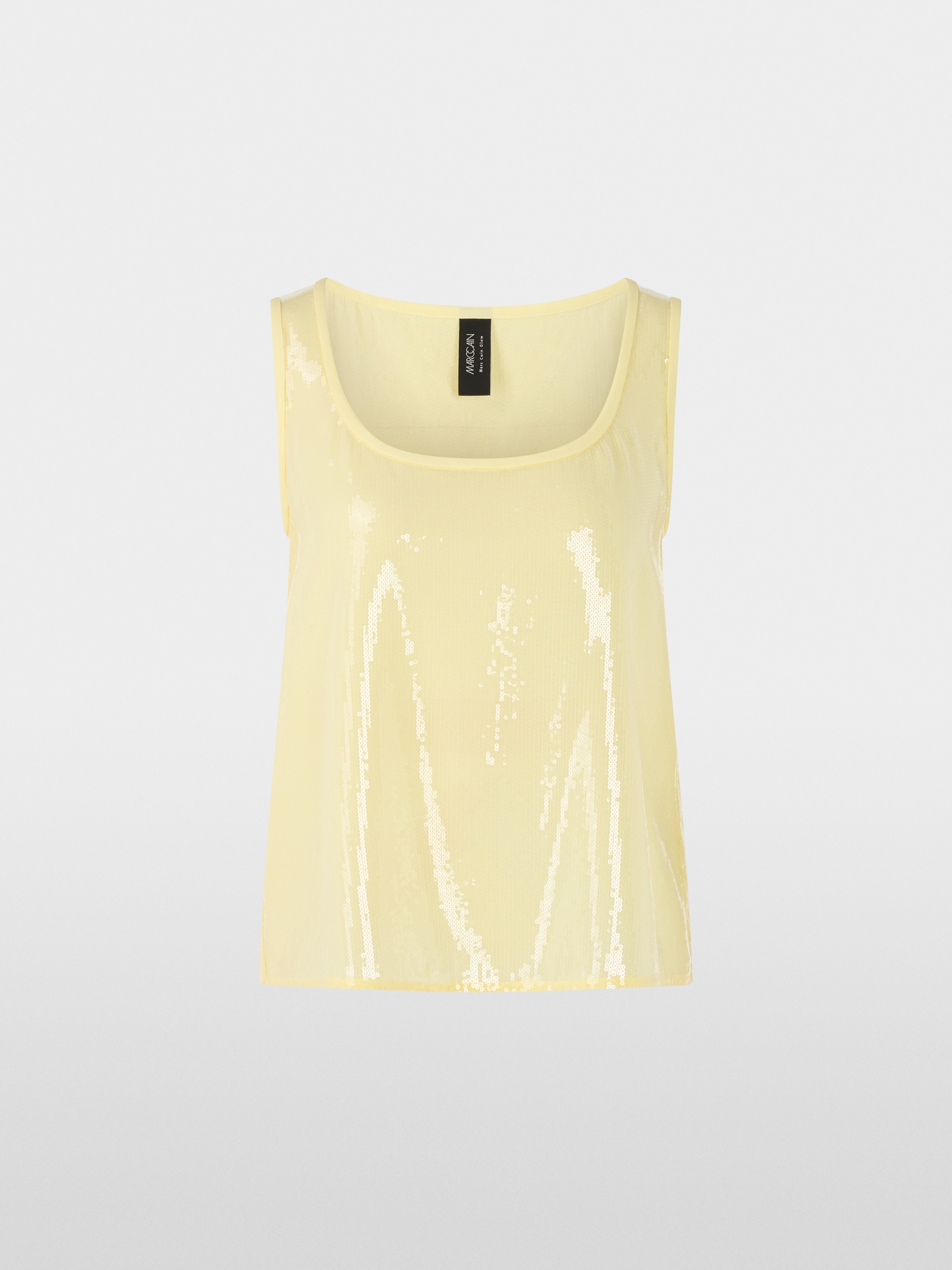 Marc-Cain Sequin top with deep neckline