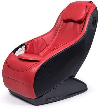 GLOBAL RELAX | Guru | Sill��n de Masaje y Relax Rojo | 3 Modos de Masaje | Funci��n Presoter��pia con Aire | Sonido Envolvente 2D | Sillon masajeador con Sistema Bluetooth y USB