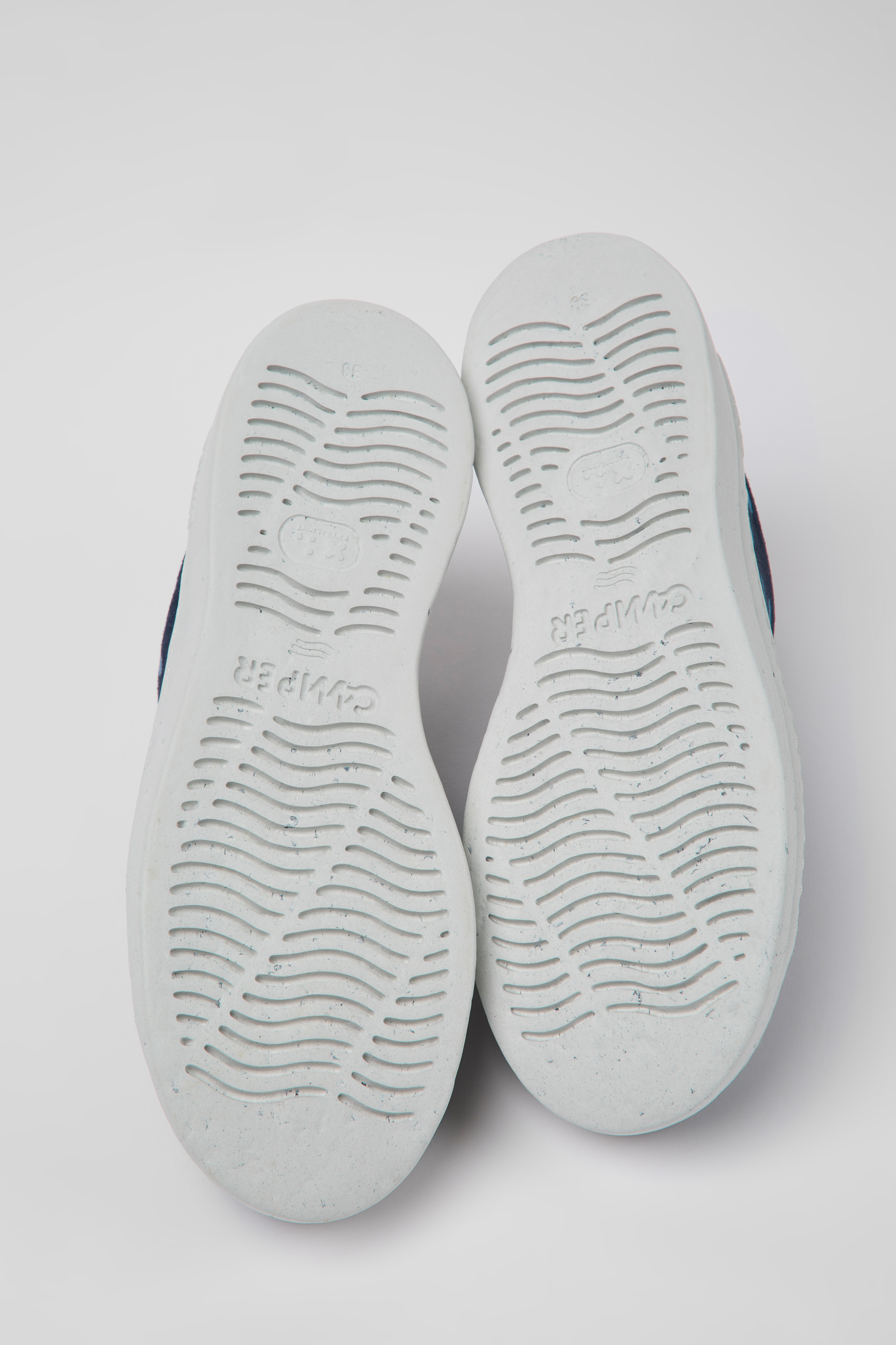 Runner Up - Multicolored nubuck sneakers for women