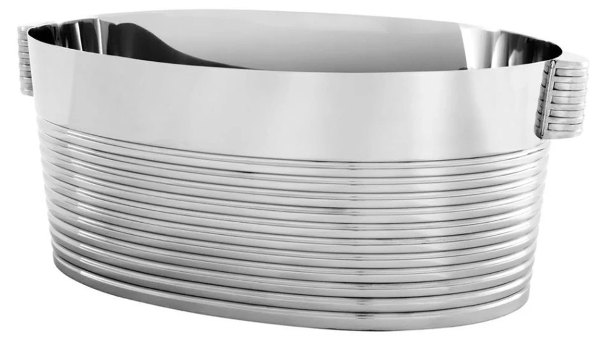 Diseñador Casa Padrino cubo de champagne de acero inoxidable con 2 asas - colección de hoteles
