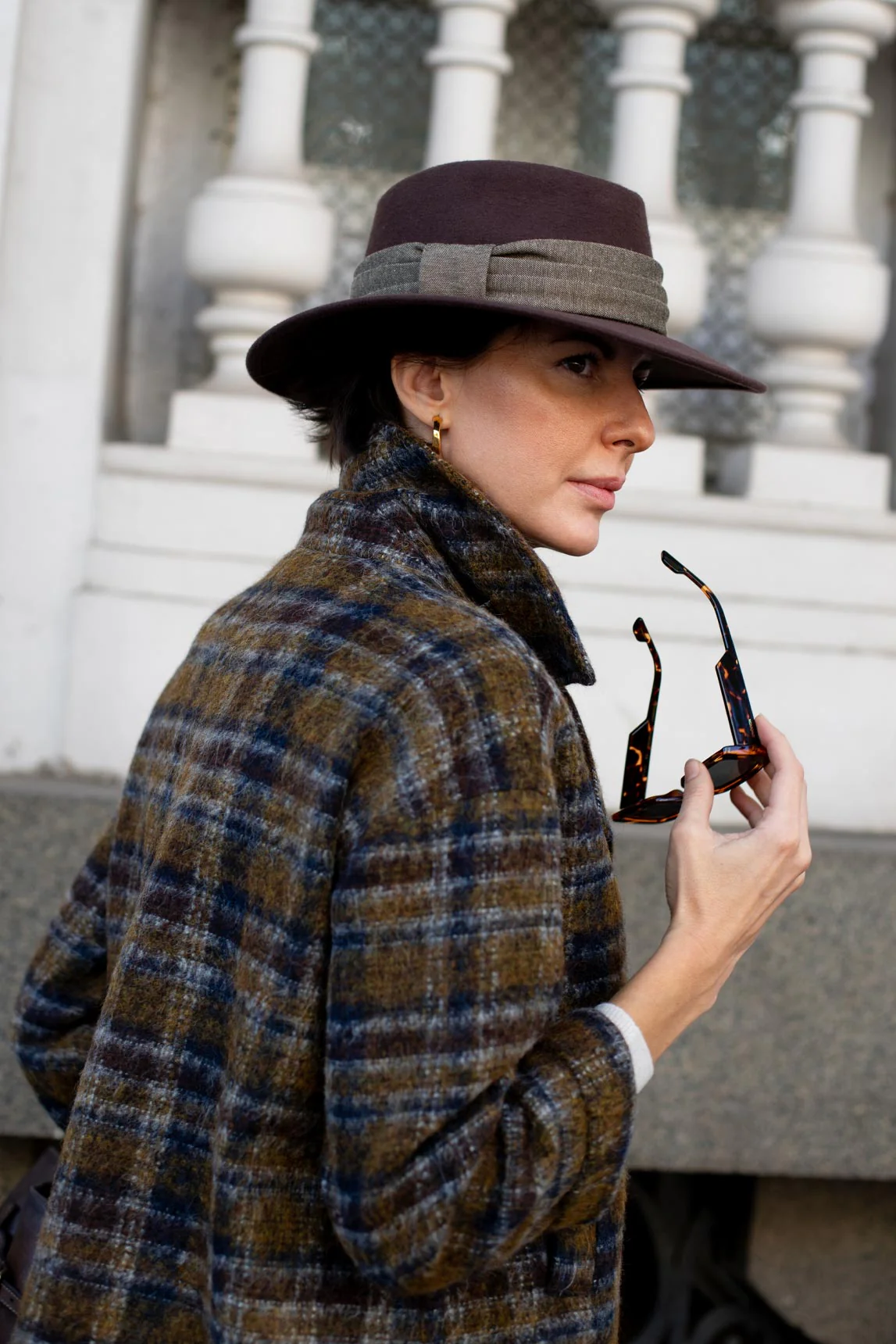 Rivera-spain Sombrero marrón | Rivera x Alexia Álvarez de Toledo