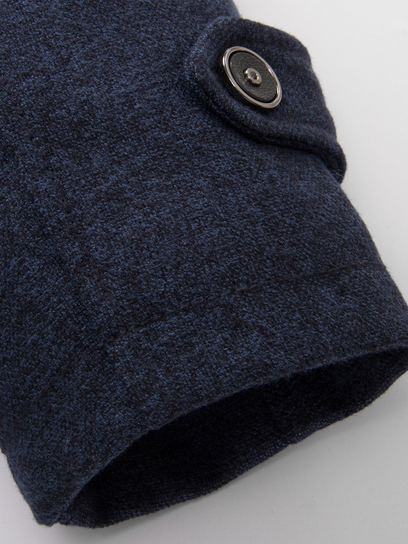 Teddy Lined Funnel Neck Wool Look Coat