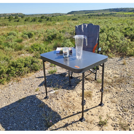 Soplair AMICA 80 x 60 cm - Mesa plegable patas regulables