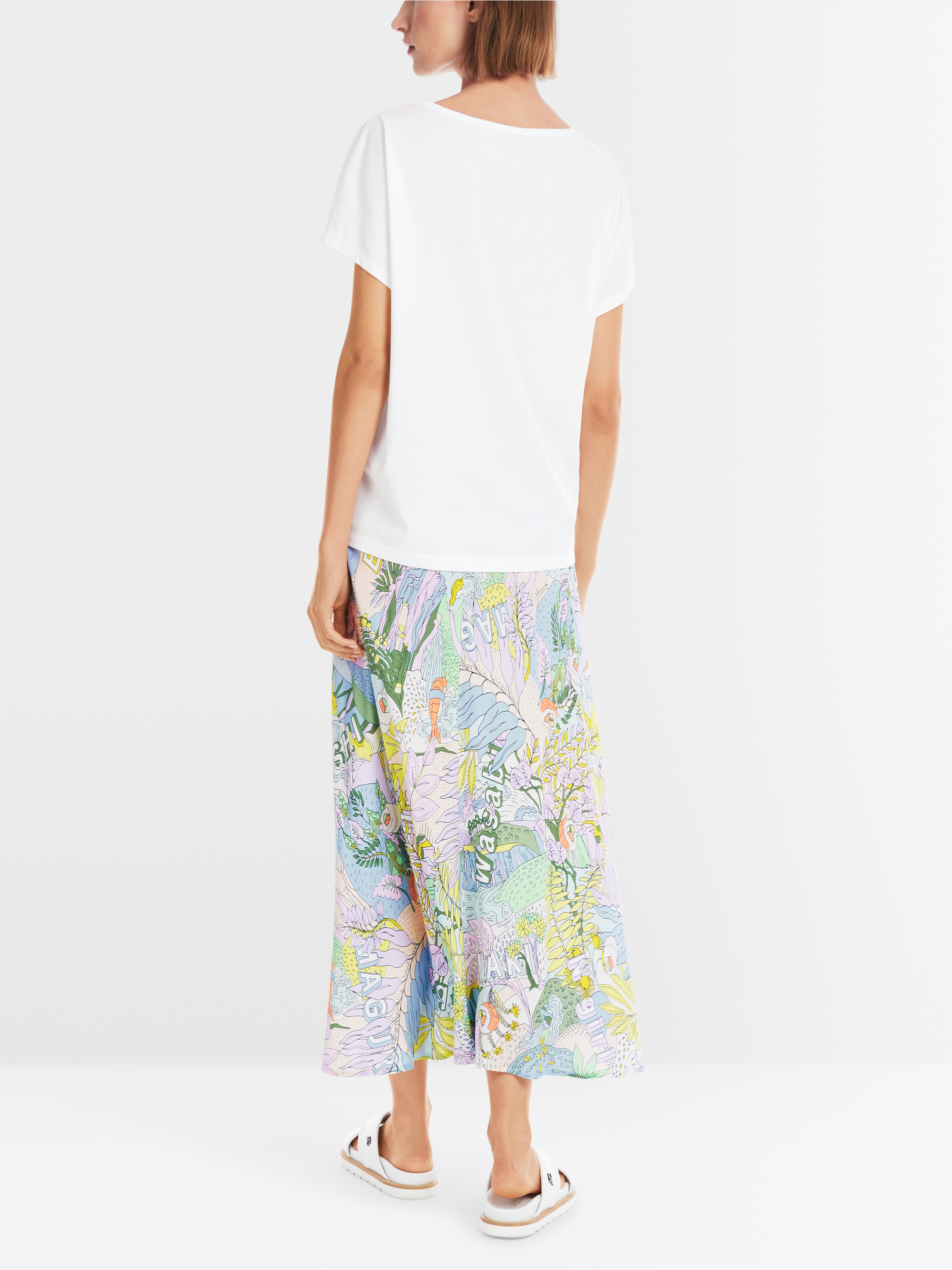 Marc-Cain Rethink Together rhinestones T-shirt