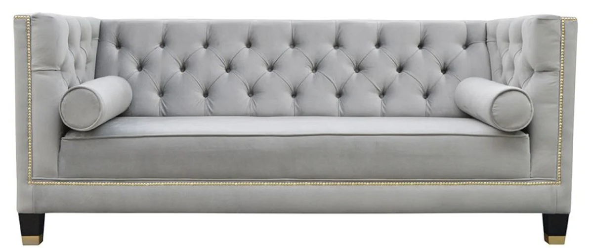 Casa Padrino Sof¨¢ Chesterfield de Lujo 200 x 84 x H 83 cm - Varios Colores - Muebles de Lujo