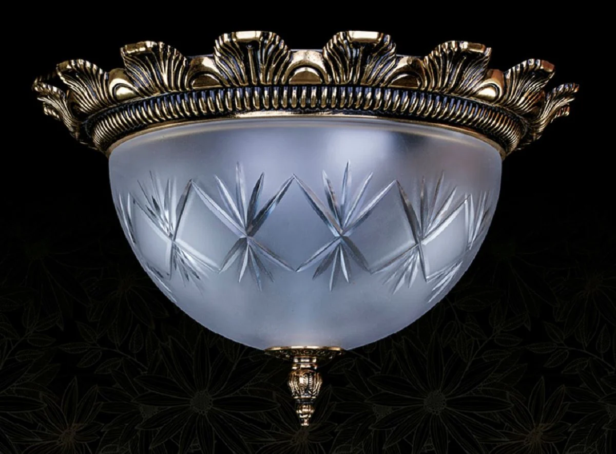 Casa Padrino l¨¢mpara de techo barroco de lujo lat¨®n antiguo ? 37 x A. 23 cm - Luces barrocos