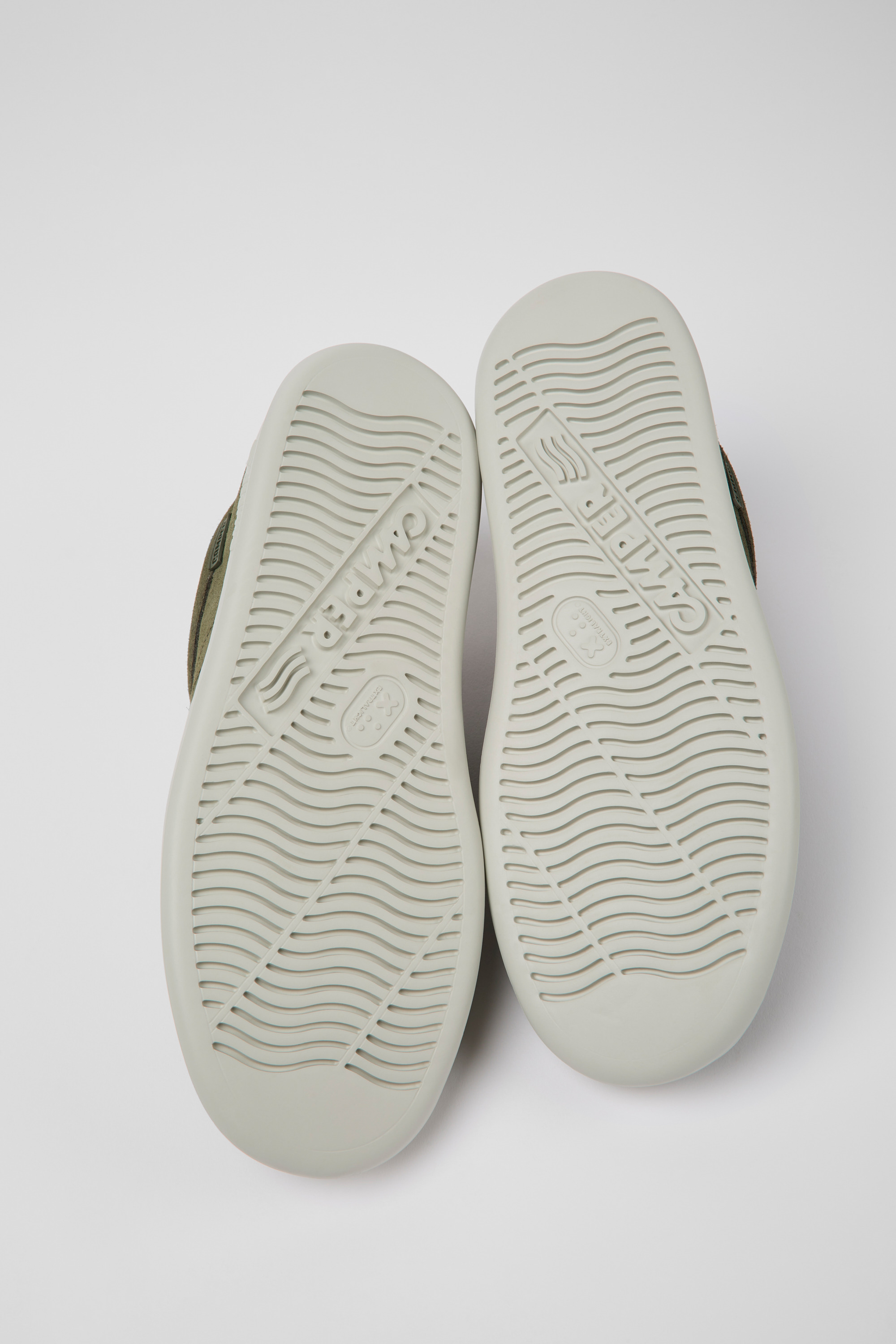 Runner - Green nubuck sneakers for men