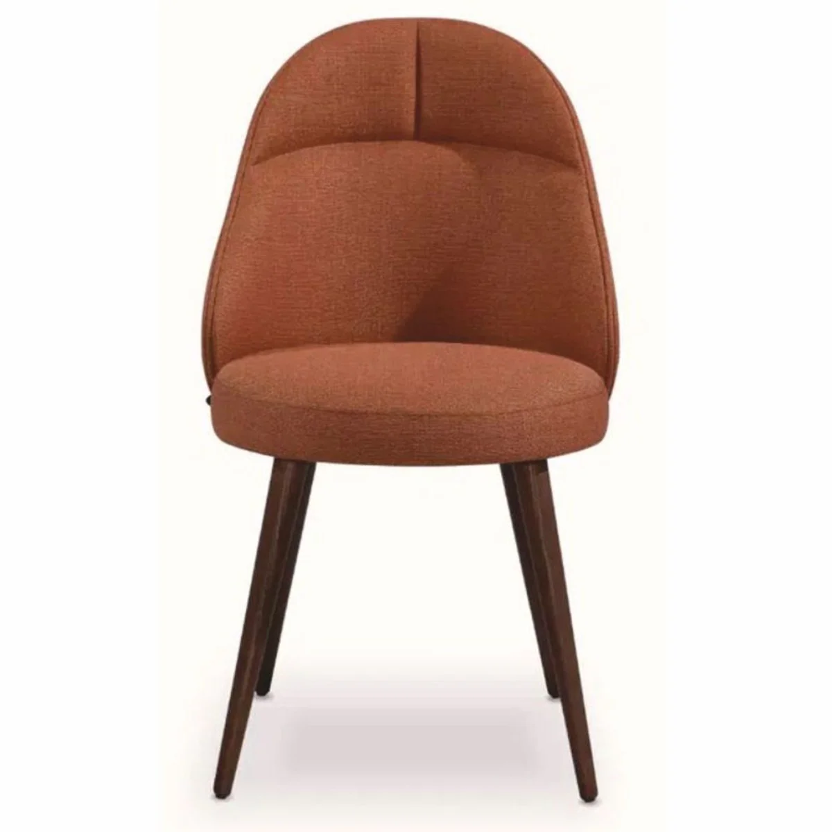 Casa Padrino conjunto de 8 sillas de comedor de lujo co?ac / marr¨®n - Muebles de comedor