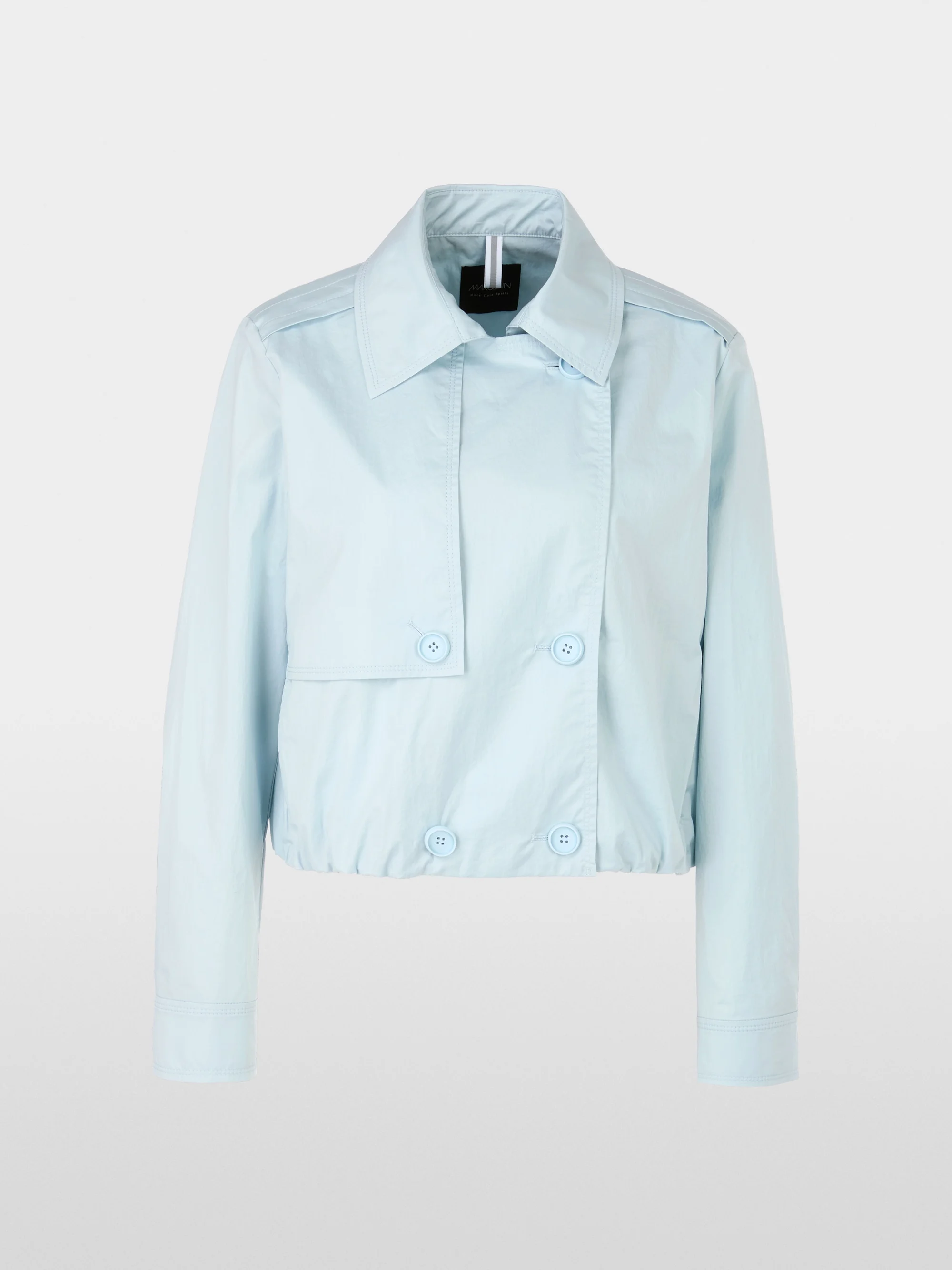 Marc-Cain Cropped trench jacket with collar