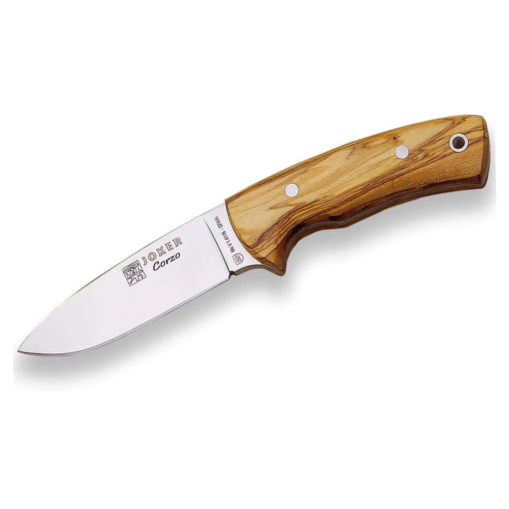 Joker Corzo Olivo - Cuchillo de supervivencia y bushcraft