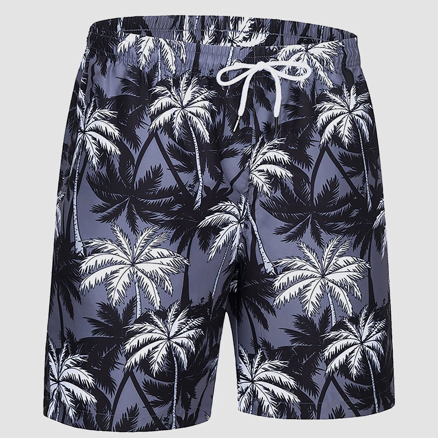 Swimming Trunks with Mesh Liner Quick Dry Funny Beachwear Shorts
