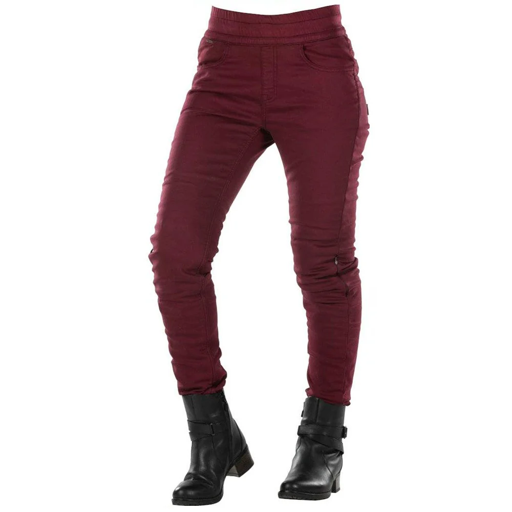 PANTALON LEGGINS OVERLAP JANE LADY 21 GRANATE