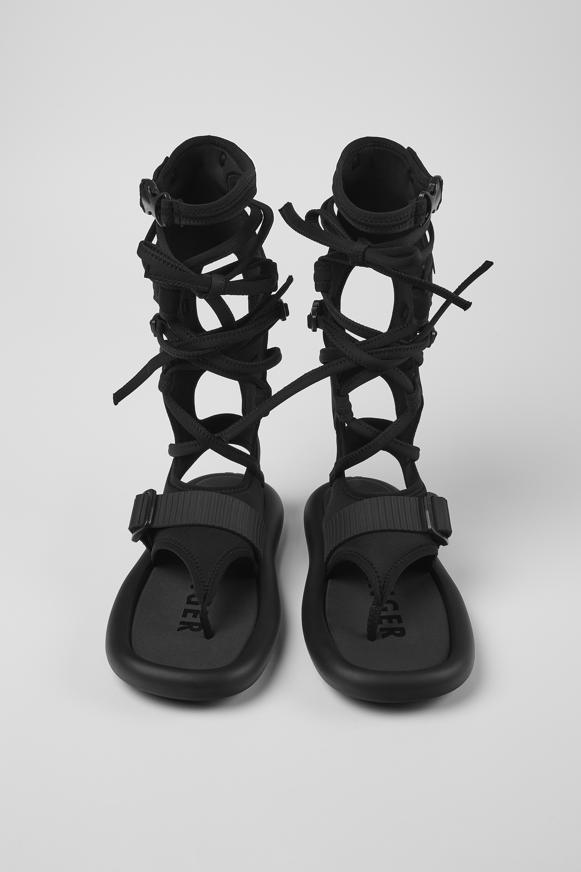 Ottolinger - Black sandals for men by Camper x Ottolinger