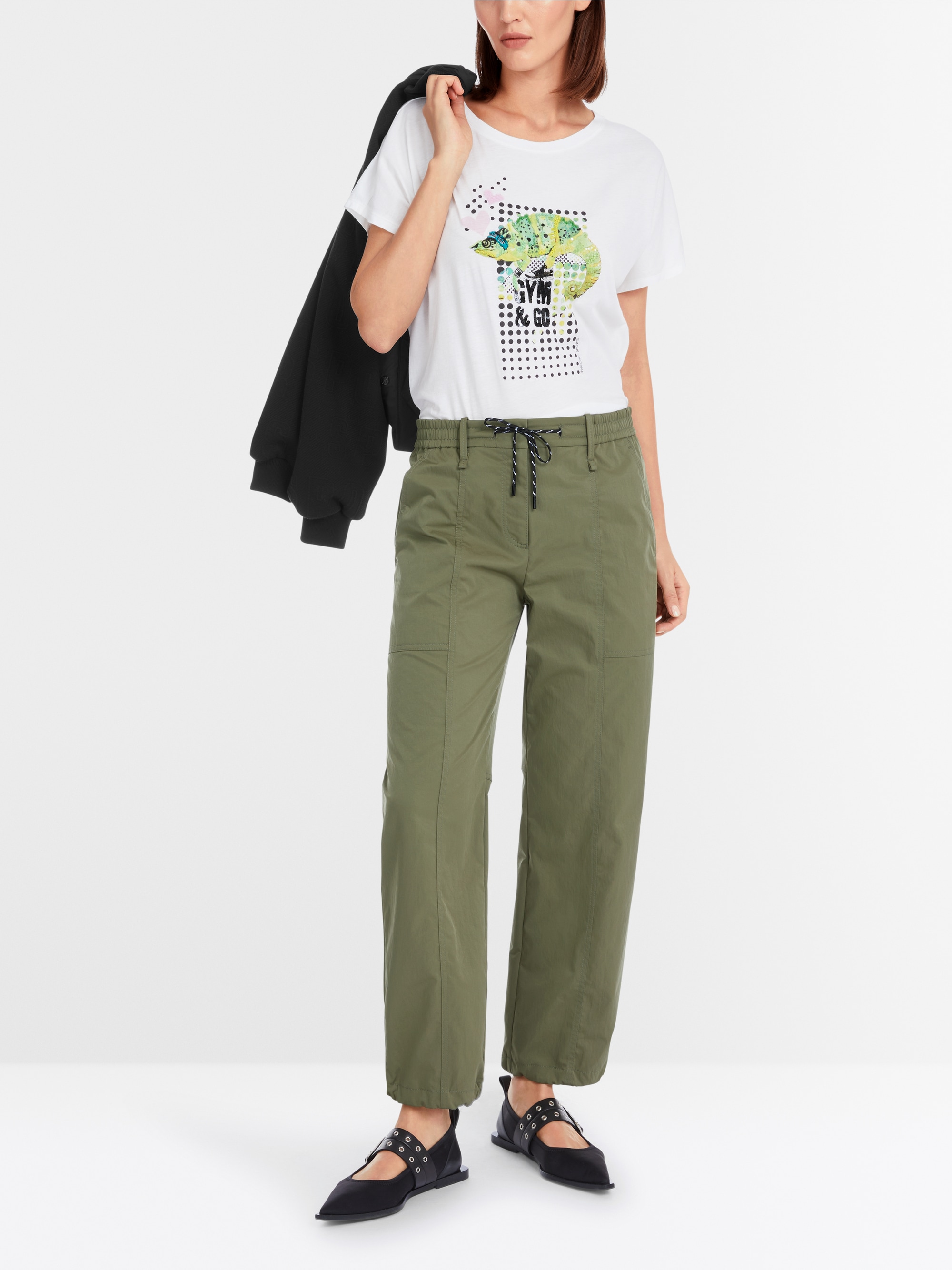 Marc-Cain RENTON flight-style trousers