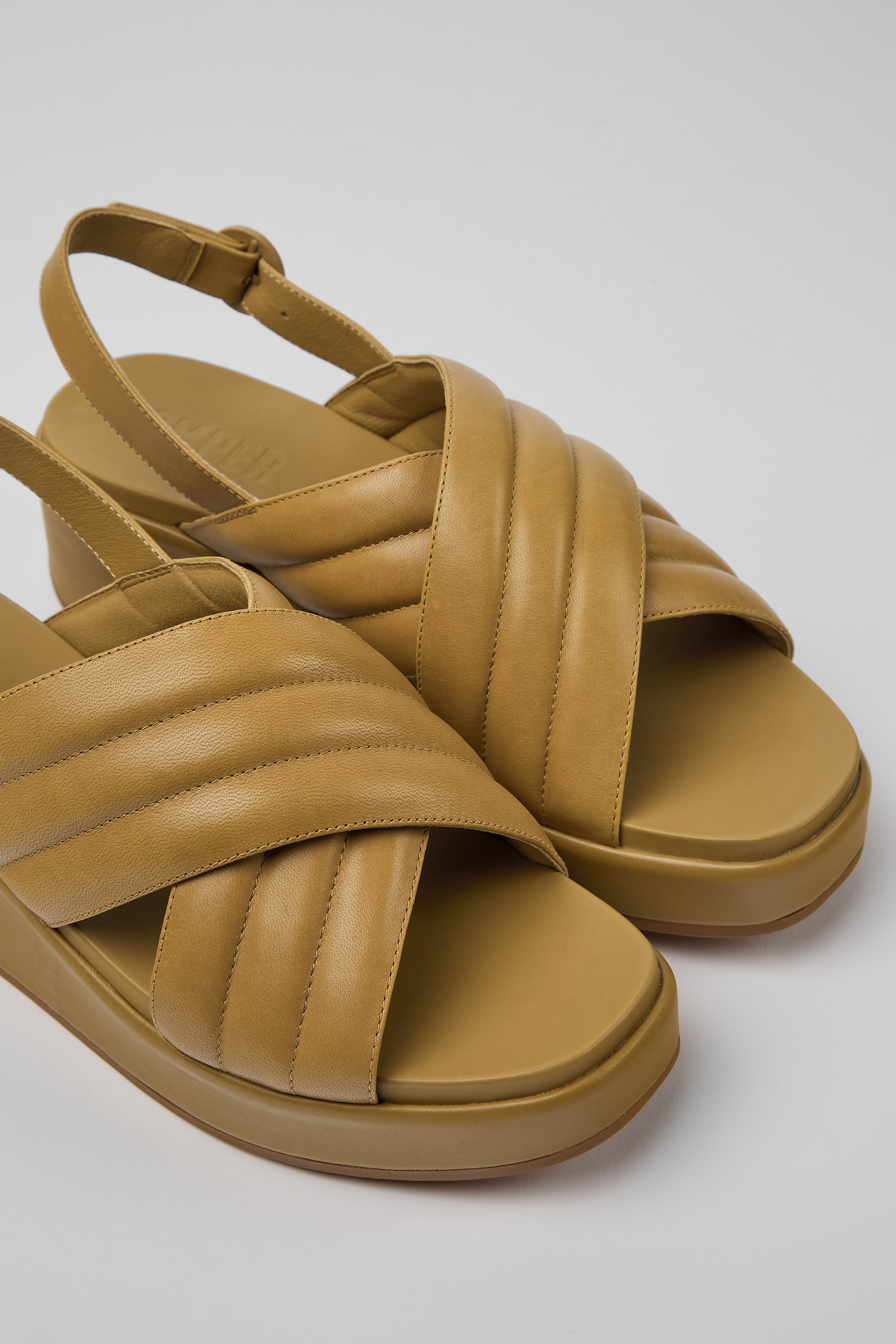 Misia - Brown sandals for women