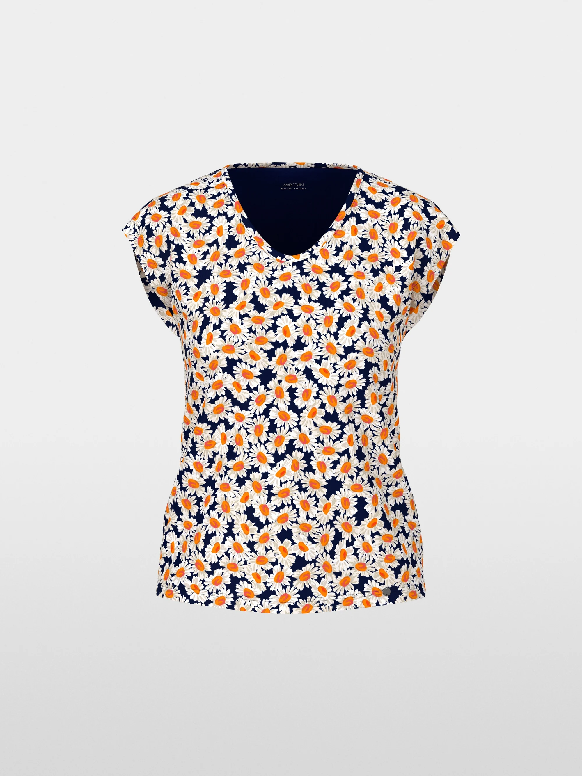 Marc-Cain Kimono T-shirt with daisy print