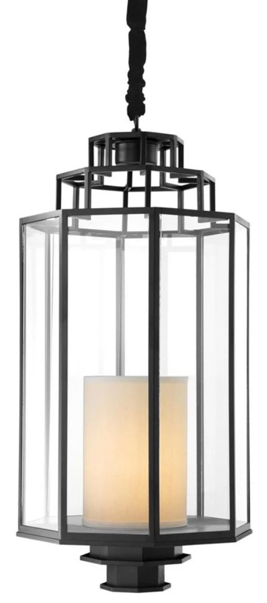 Casa Padrino de lujo linterna negro 40 x H. 83 cm - lámpara restaurante del hotel colgando