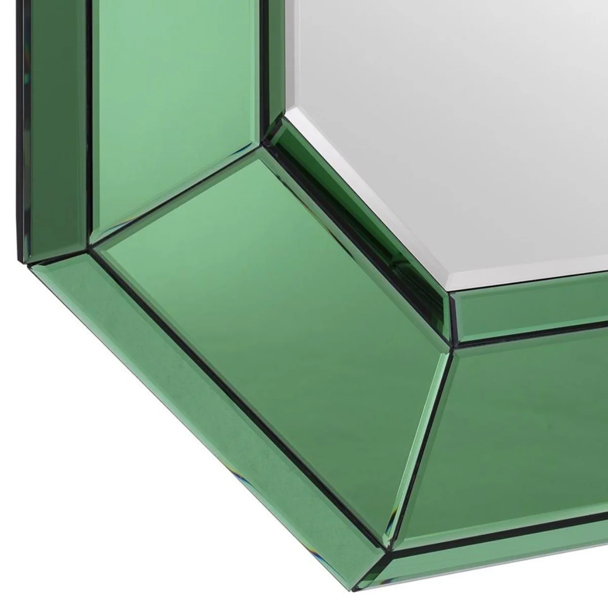 Casa Padrino espejo de pared de sal¨®n de lujo verde 80 x H. 106 cm - espejo de dise?o