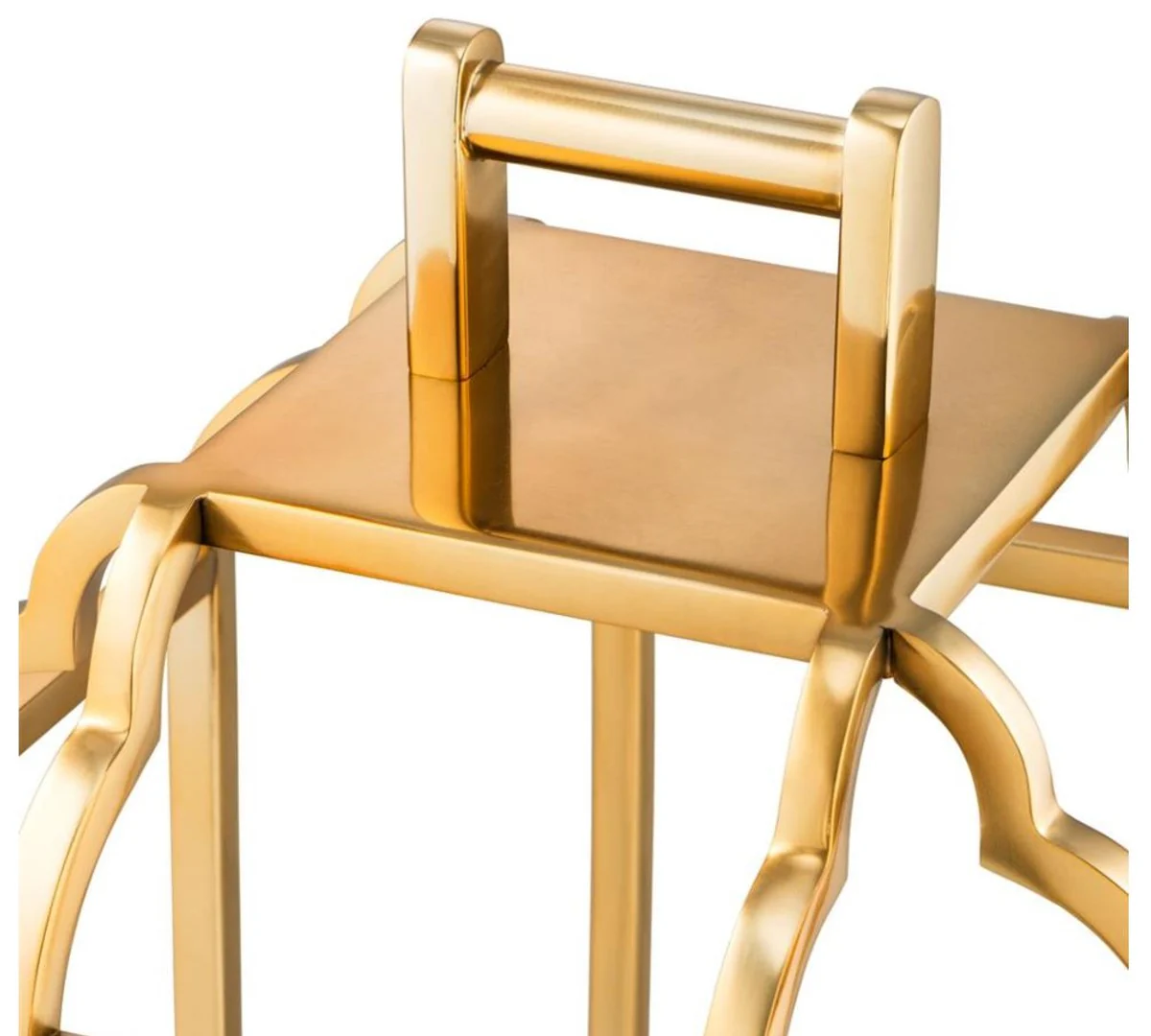 Casa Padrino de lujo candelabro de oro de 25 x 25 x H. 55 cm - Accesorios de hotel