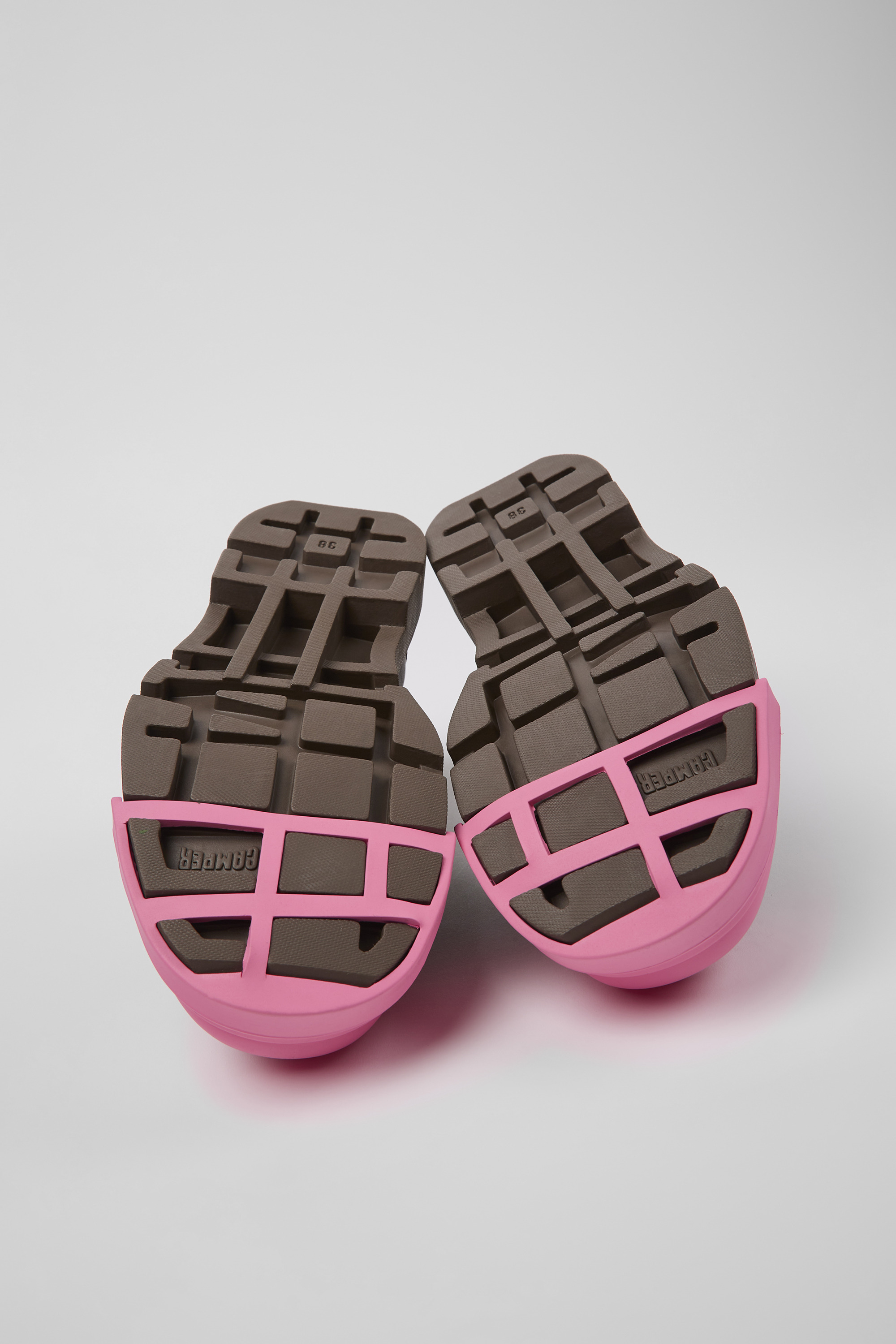 Junction - Brown leather shoes for men