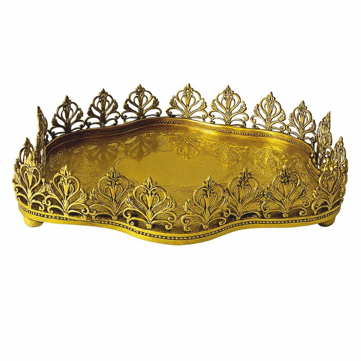 Casa Padrino bandeja barroco lat¨®n 27 cm - Accesorios de catering de estilo barroco