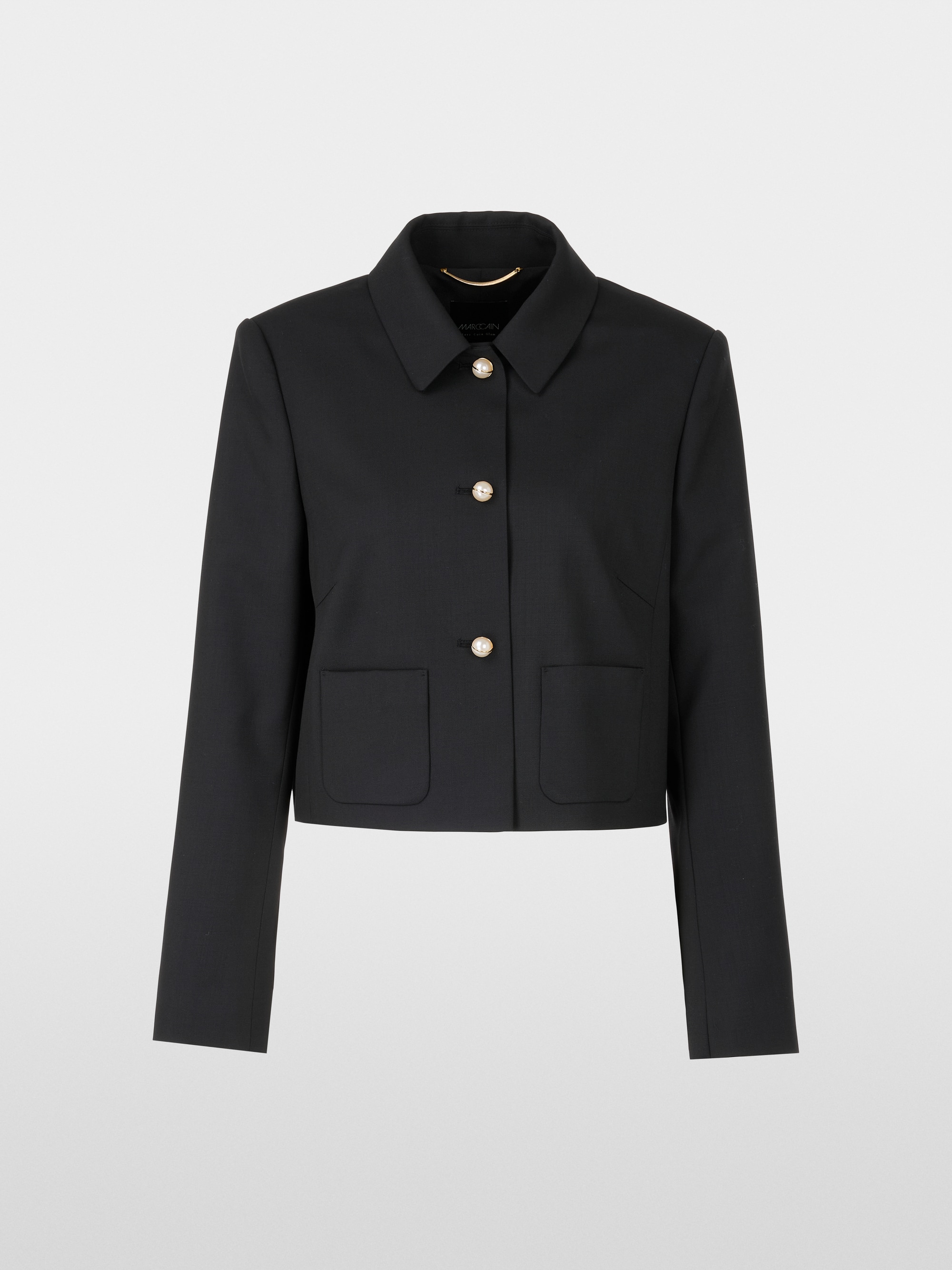 Marc-Cain Elegant jacket with pearl buttons