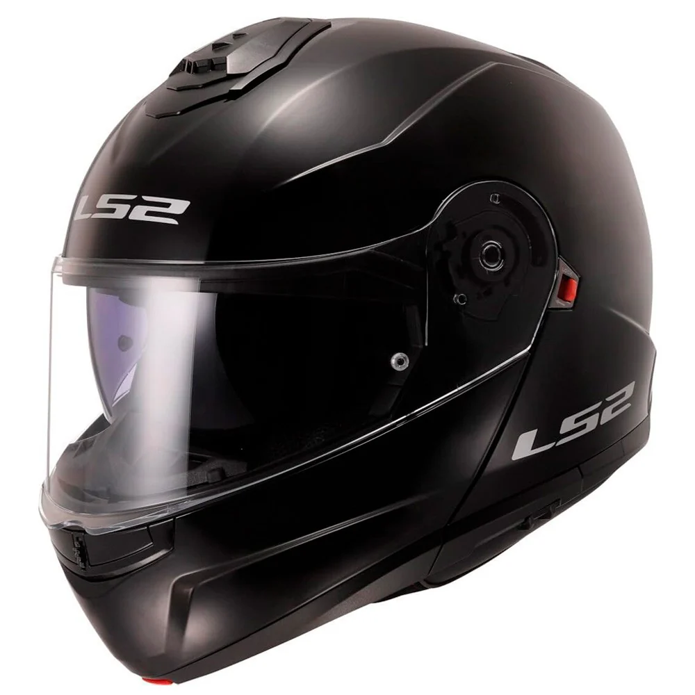 CASCO MODULAR LS2 FF908 STROBE II NEGRO BRILLO